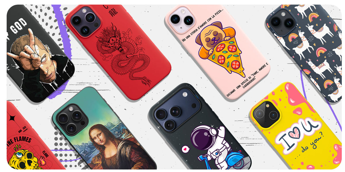 Cover Monocolore Personalizzata (Original Designs - VeniceCase)