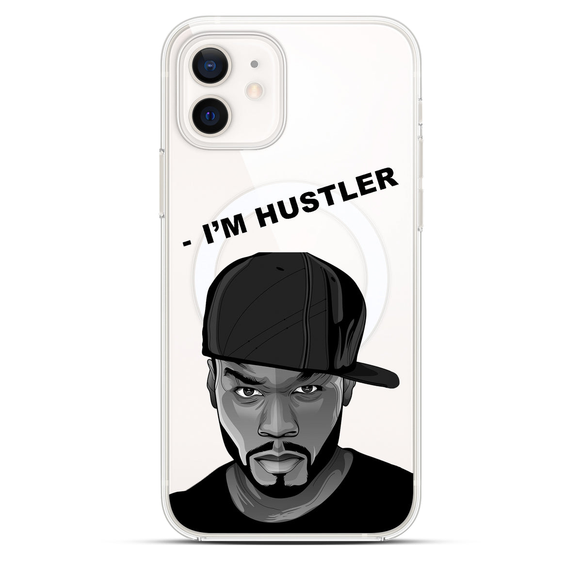 Hustlers - Cover Magsafe Trasparente Personalizzata
