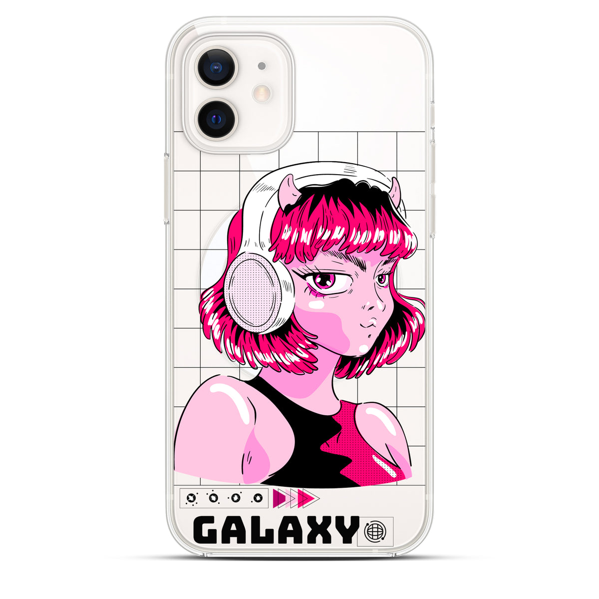 Galaxy - Cover Magsafe Trasparente Personalizzata