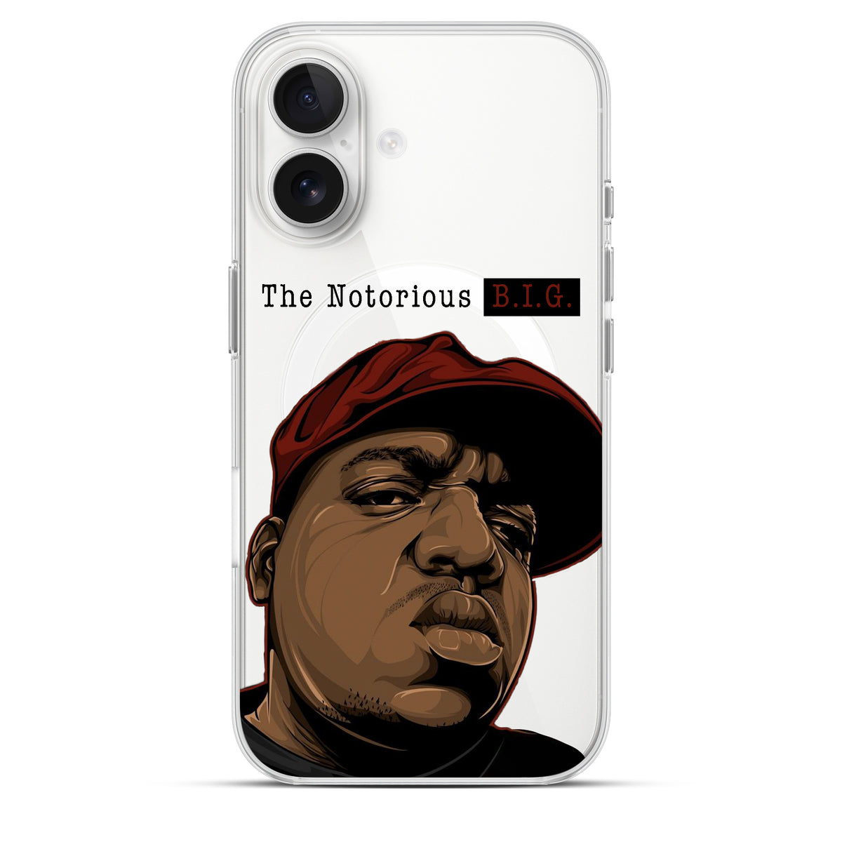 The Notorious B.I.G. - Cover Magsafe Trasparente Personalizzata