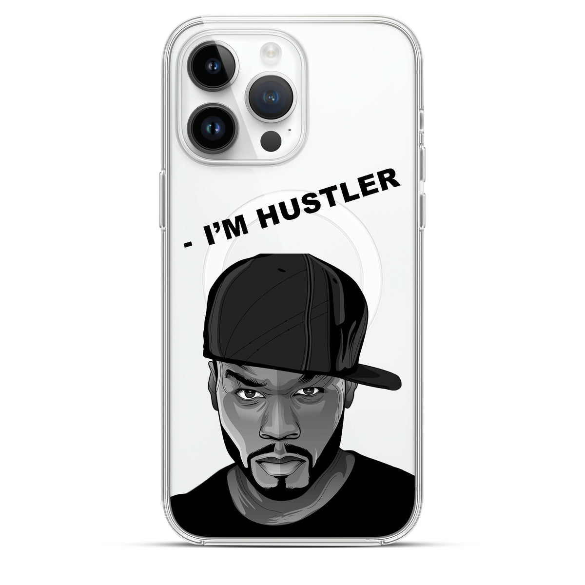 Hustlers - Cover Magsafe Trasparente Personalizzata