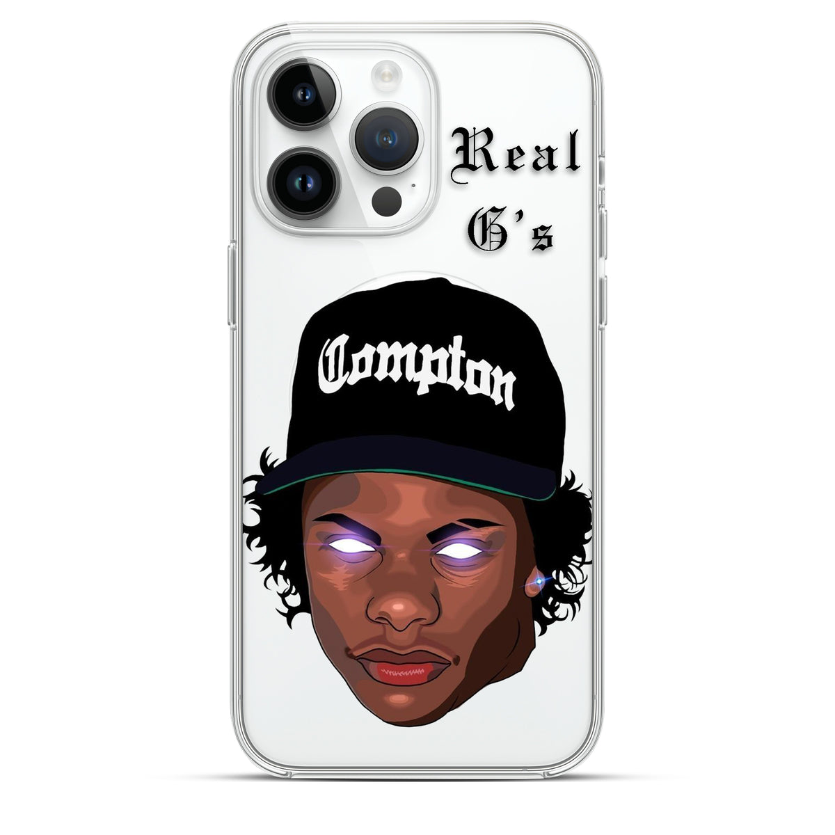 Real Muthaphuckkin G's - Cover Magsafe Trasparente Personalizzata