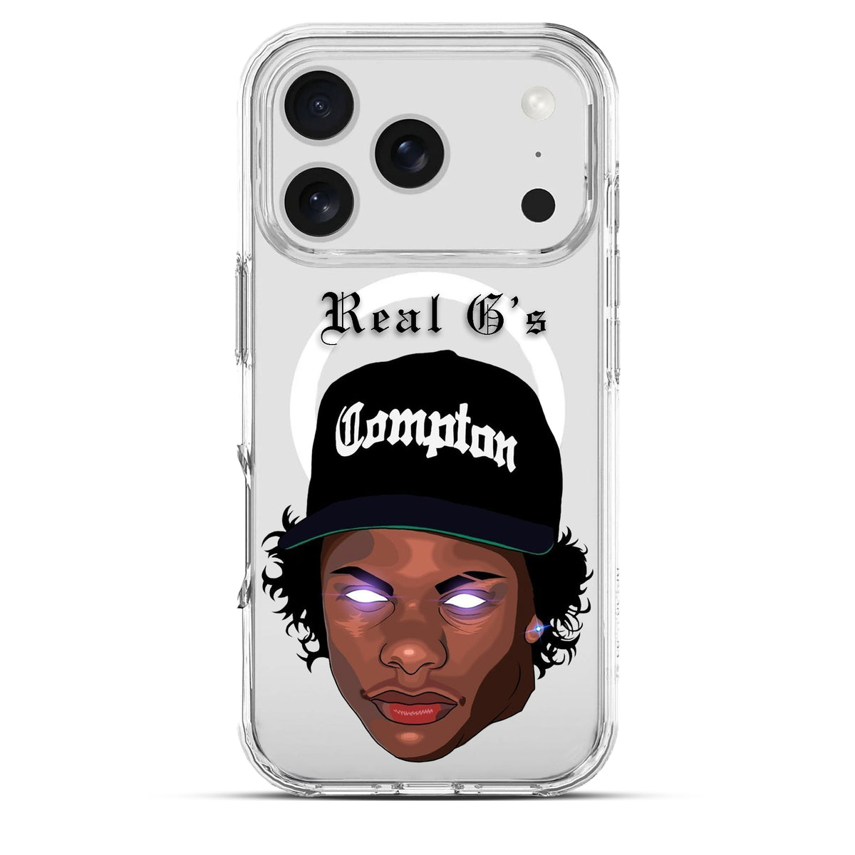 Real Muthaphuckkin G's - Cover Magsafe Trasparente Personalizzata