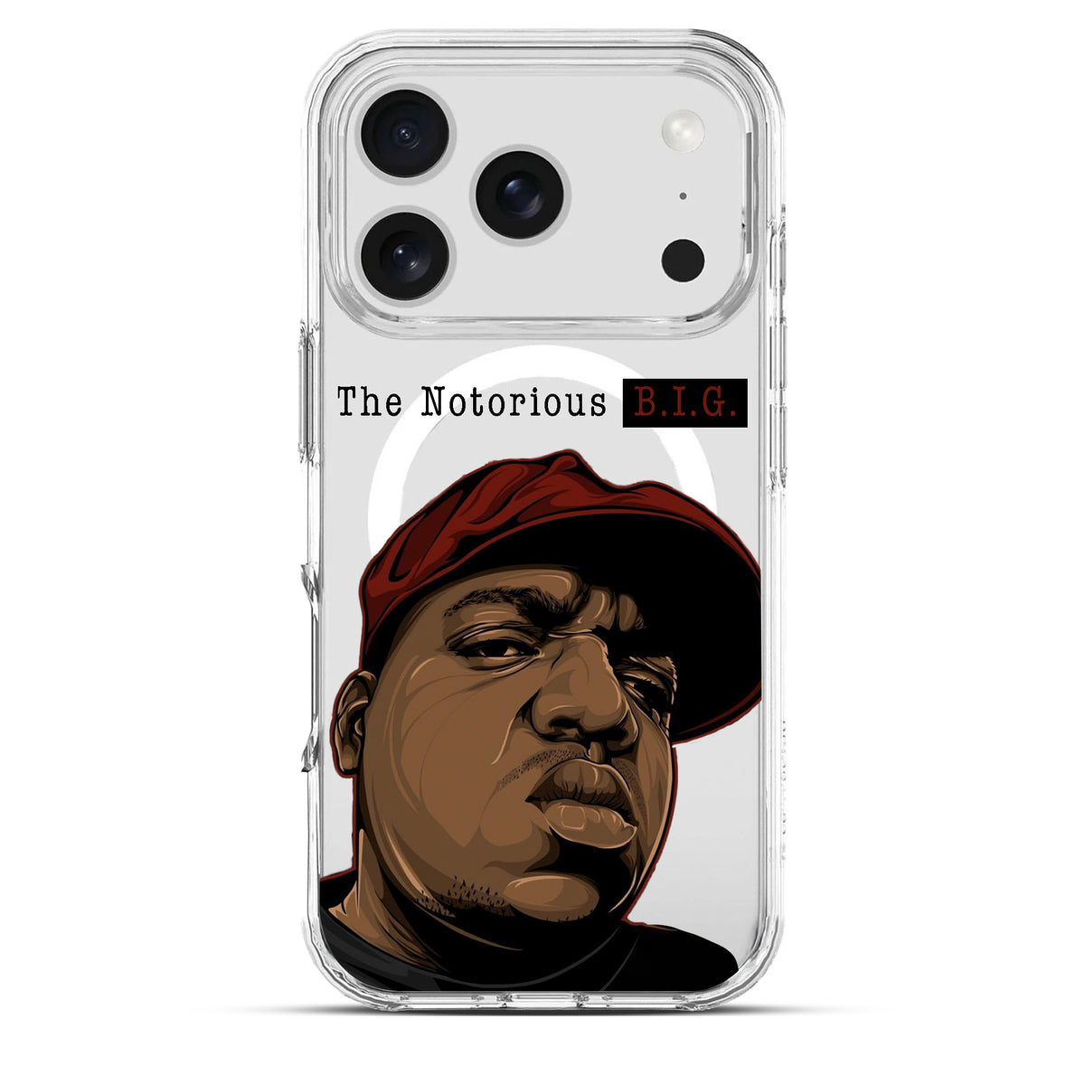 The Notorious B.I.G. - Cover Magsafe Trasparente Personalizzata