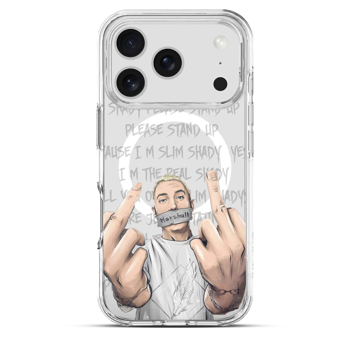 The Real Slim Shady - Cover Magsafe Trasparente Personalizzata