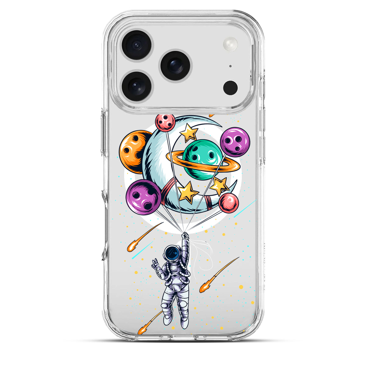 Universe Trip - Cover Magsafe Trasparente Personalizzata