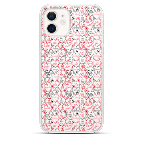 Be Mine - Cover MagSafe Trasparente Personalizzata
