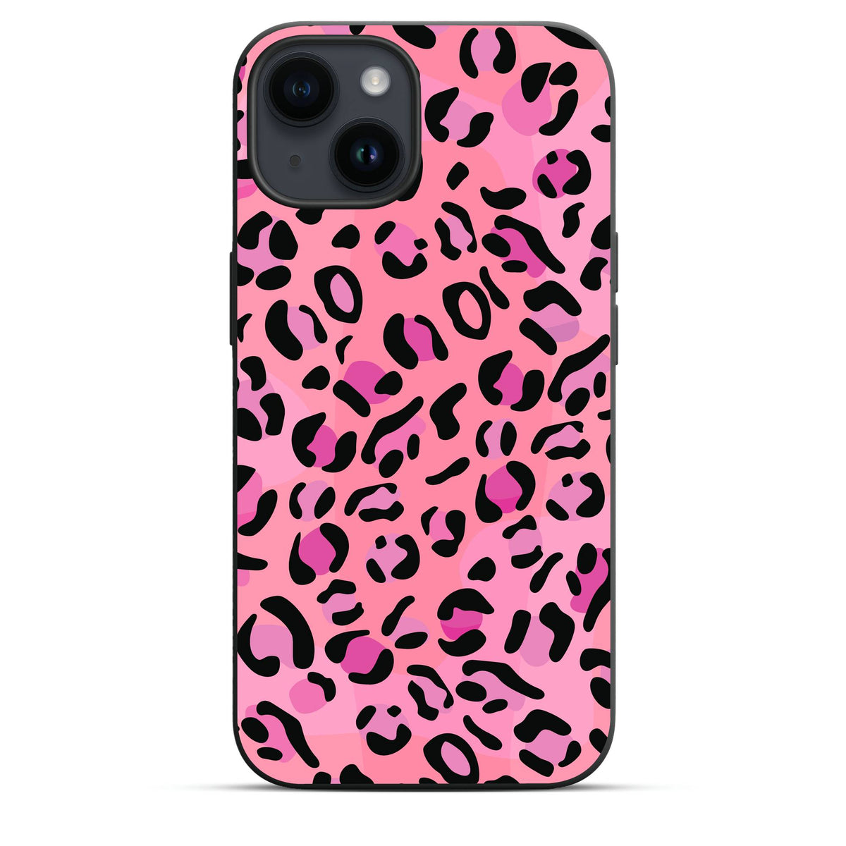 Charm Pink (Leopard Luxe) - Cover Monocolore Personalizzata