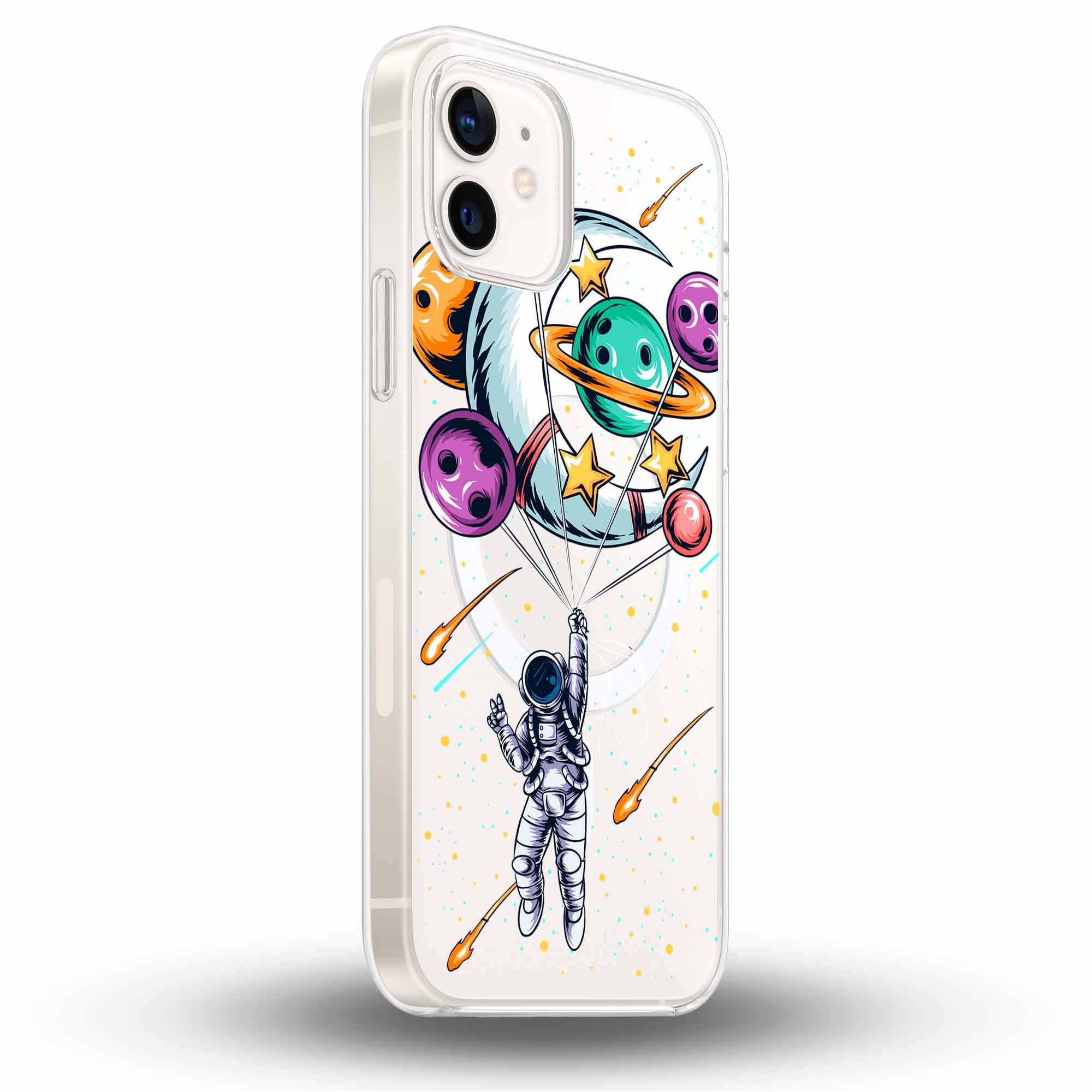 Universe Trip - Cover Magsafe Trasparente Personalizzata