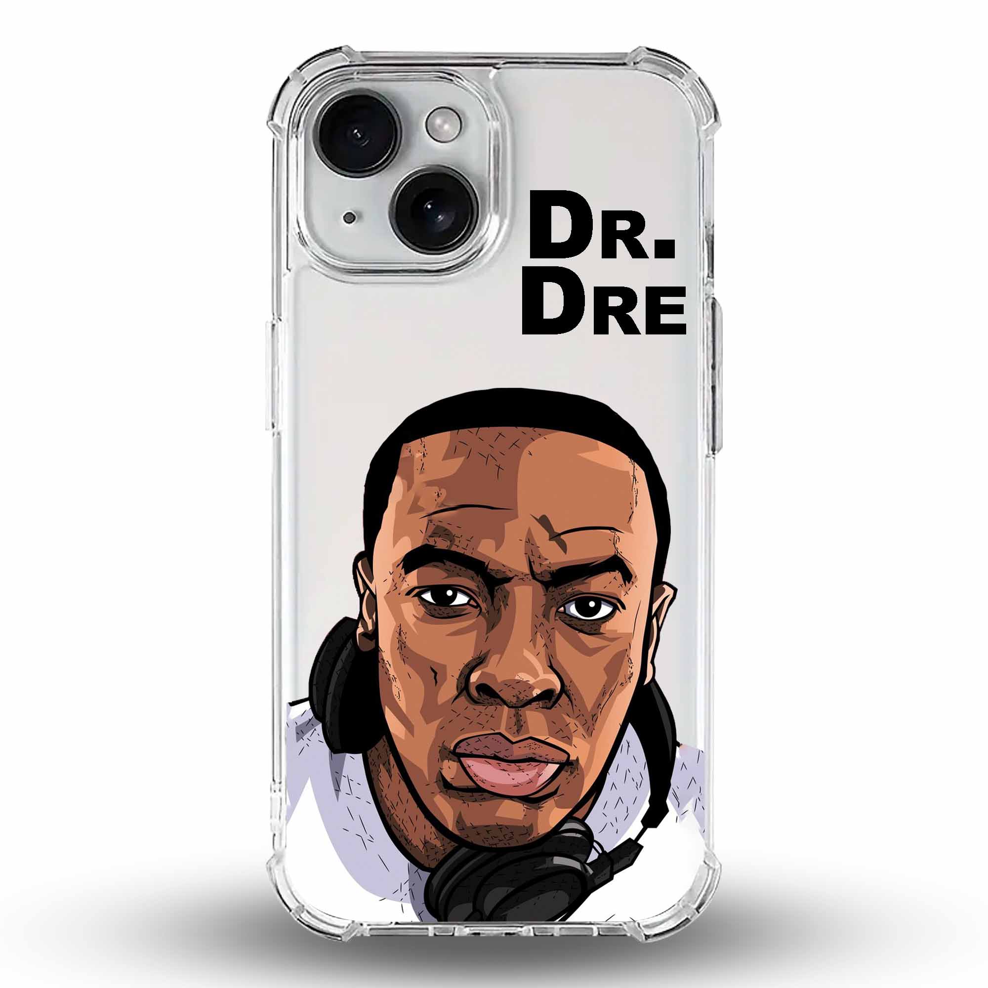 Dr. Dre - Cover Trasparente Personalizzata (Rinforzata)