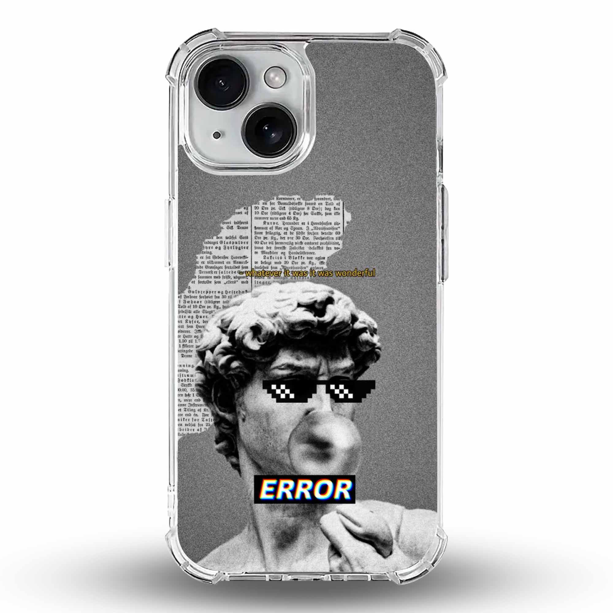 #ERROR - Cover Trasparente Personalizzata (Rinforzata)