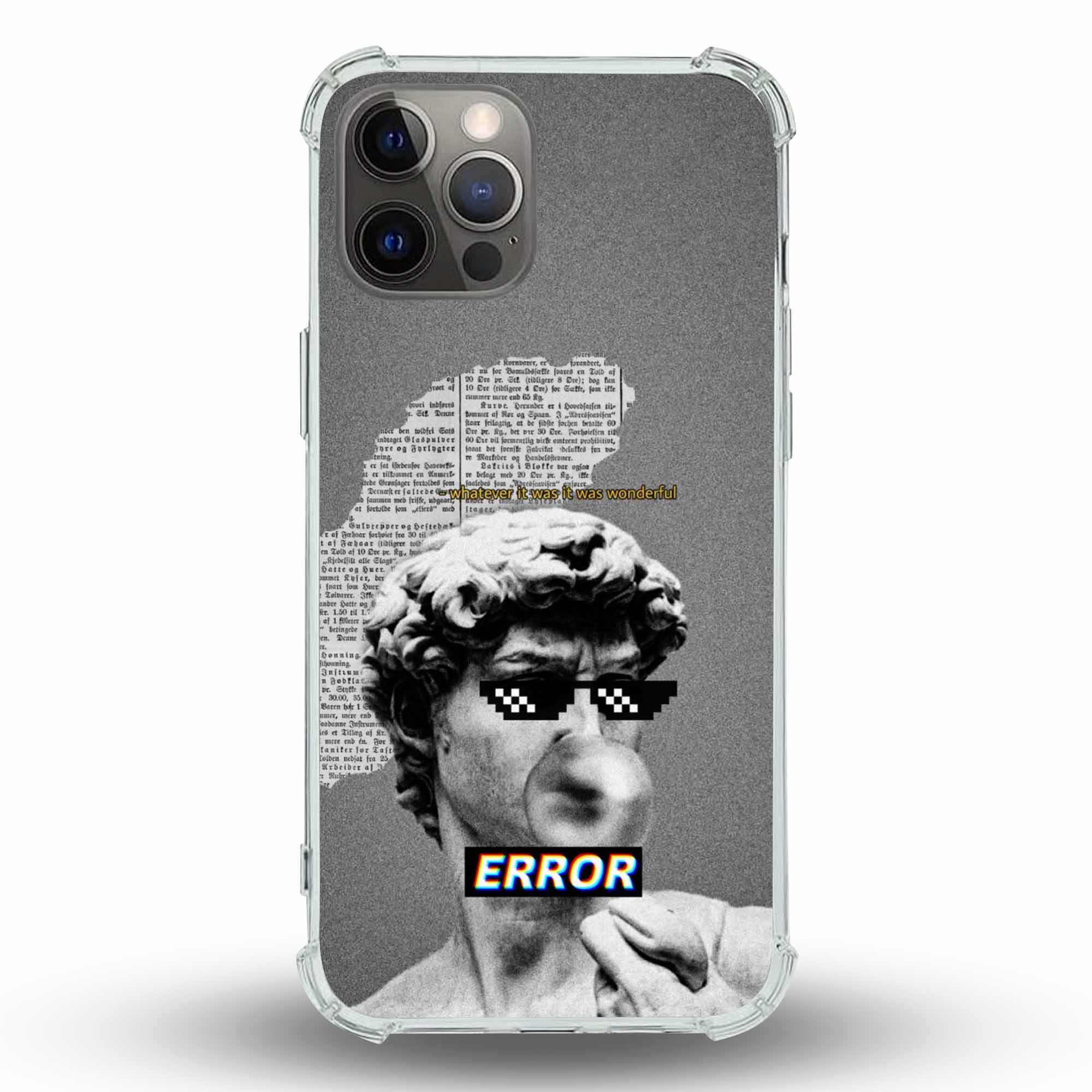 #ERROR - Cover Trasparente Personalizzata (Rinforzata)