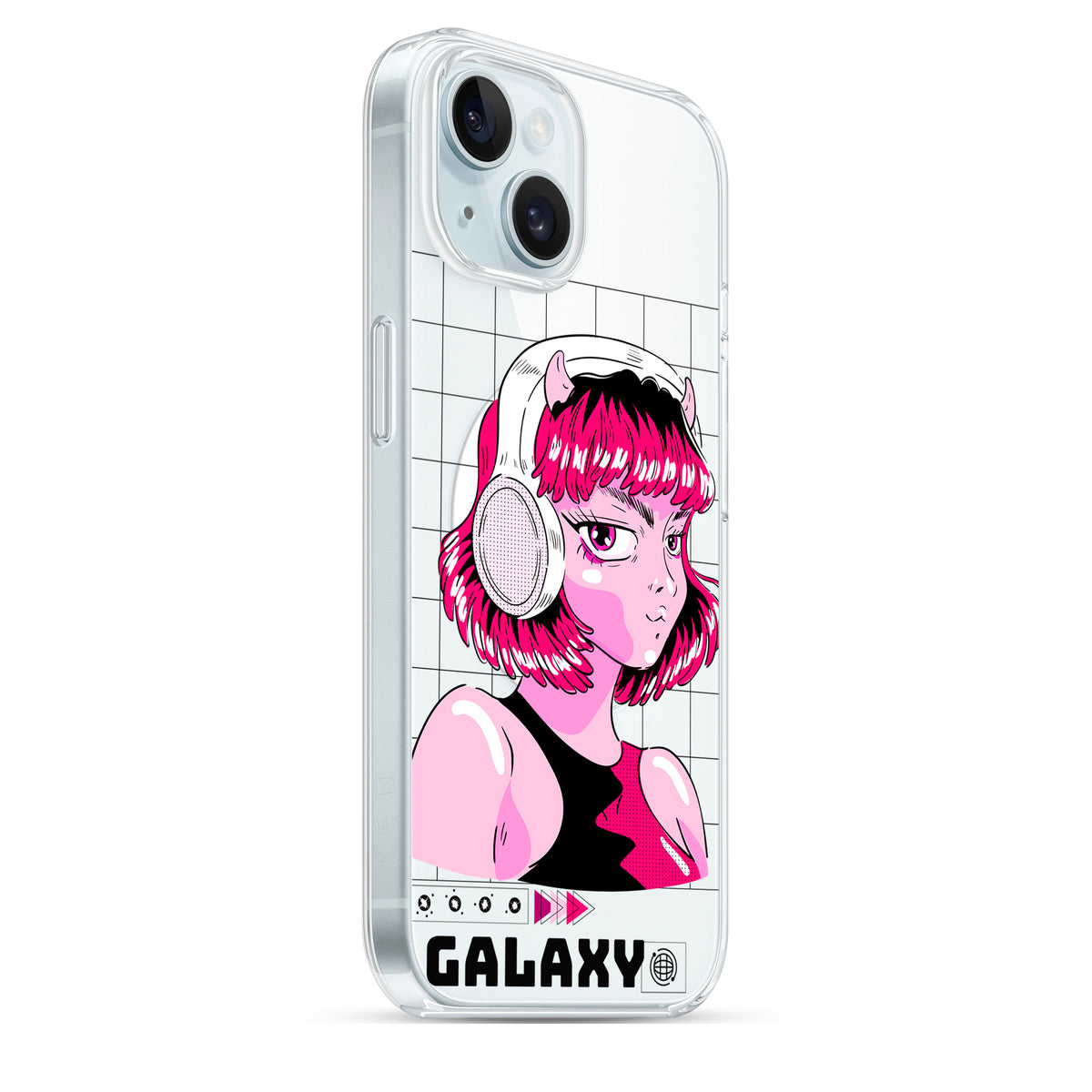 Galaxy - Cover Magsafe Trasparente Personalizzata