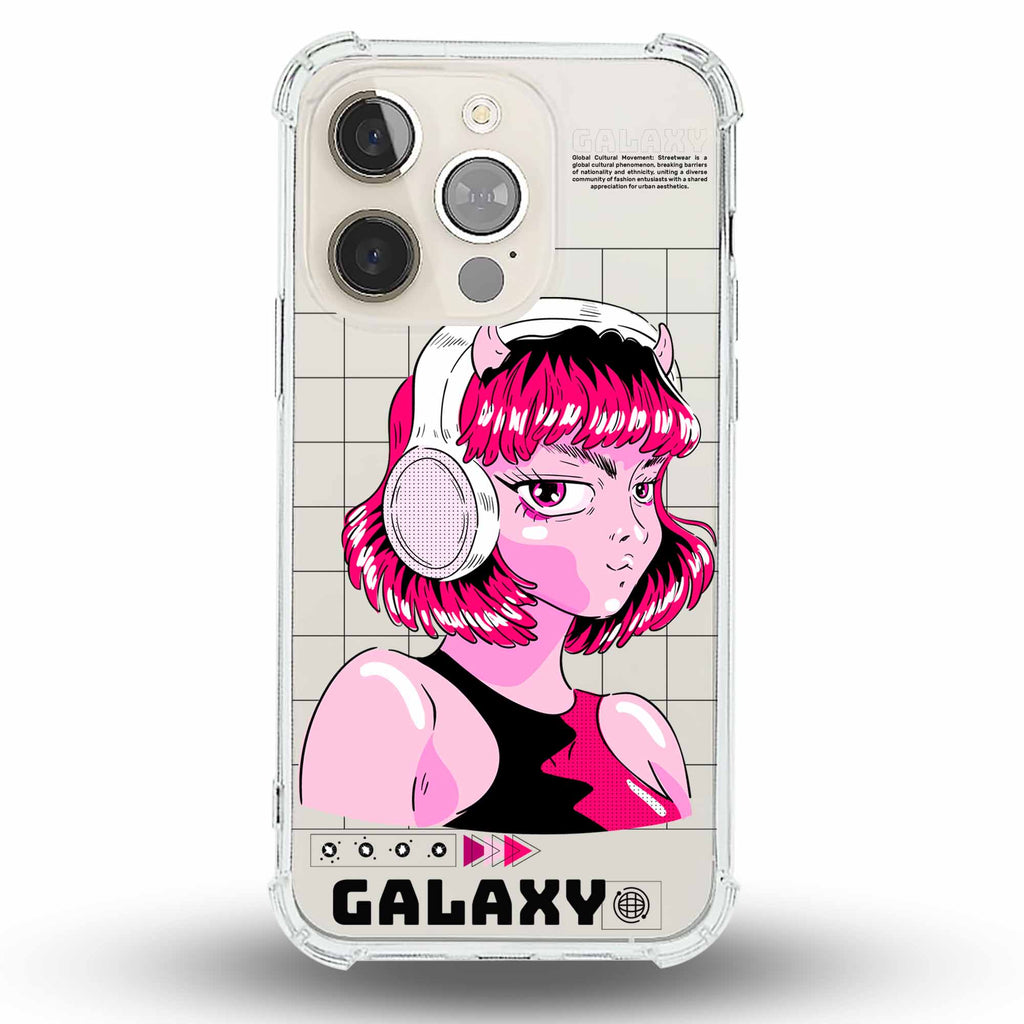 Galaxy - Cover Trasparente Personalizzata (Rinforzata)