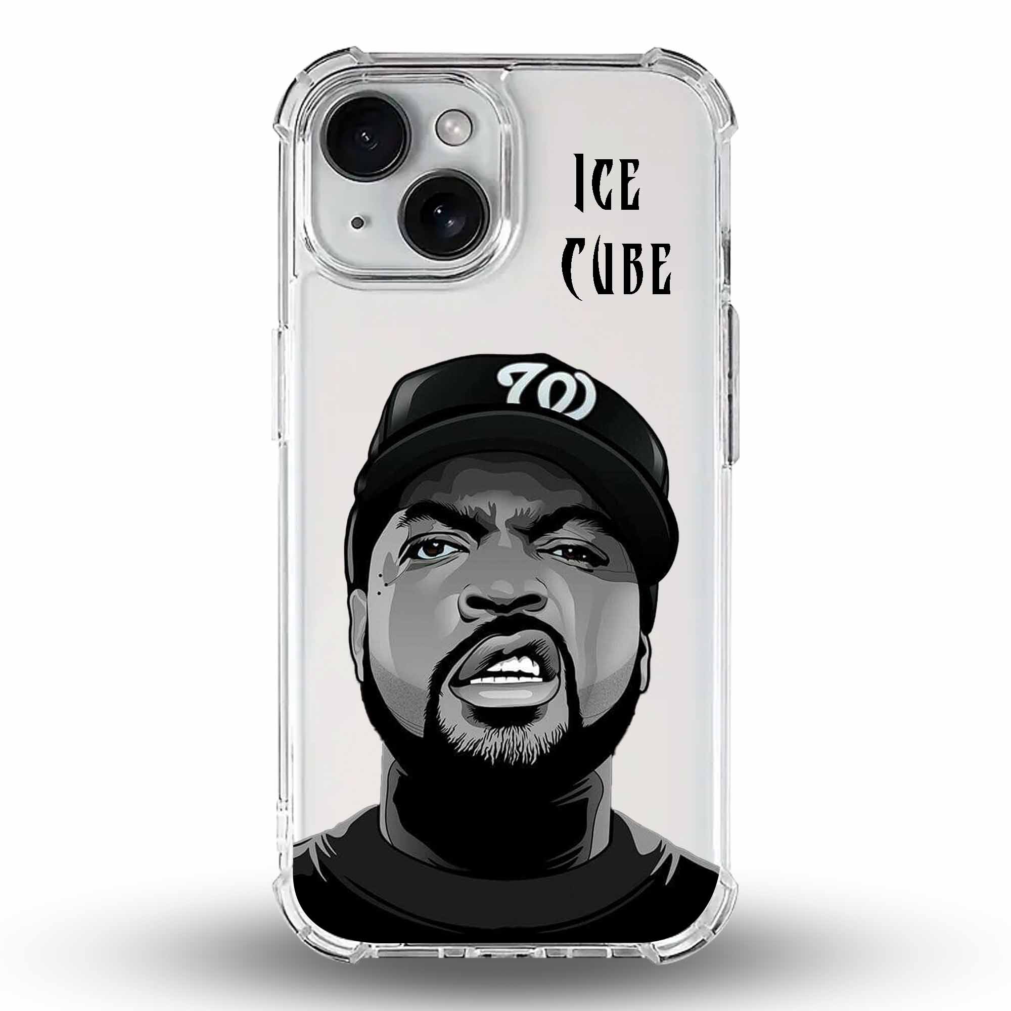 Ice Cube - Cover Trasparente Personalizzata (Rinforzata)