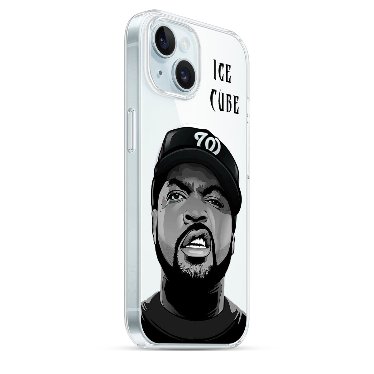 Ice Cube - Cover Magsafe Trasparente Personalizzata