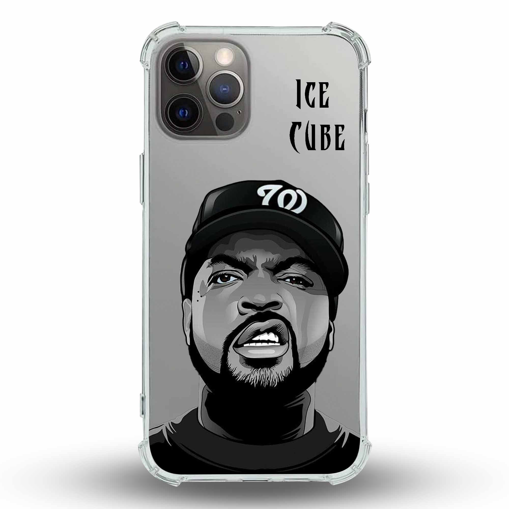 Ice Cube - Cover Trasparente Personalizzata (Rinforzata)