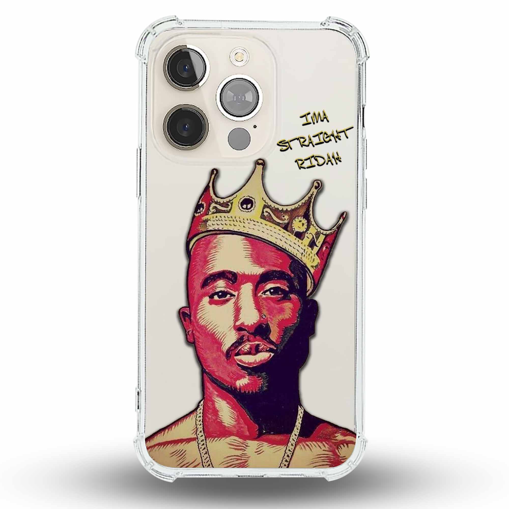 Ima Straight Ridah - Cover Trasparente Personalizzata (Rinforzata)