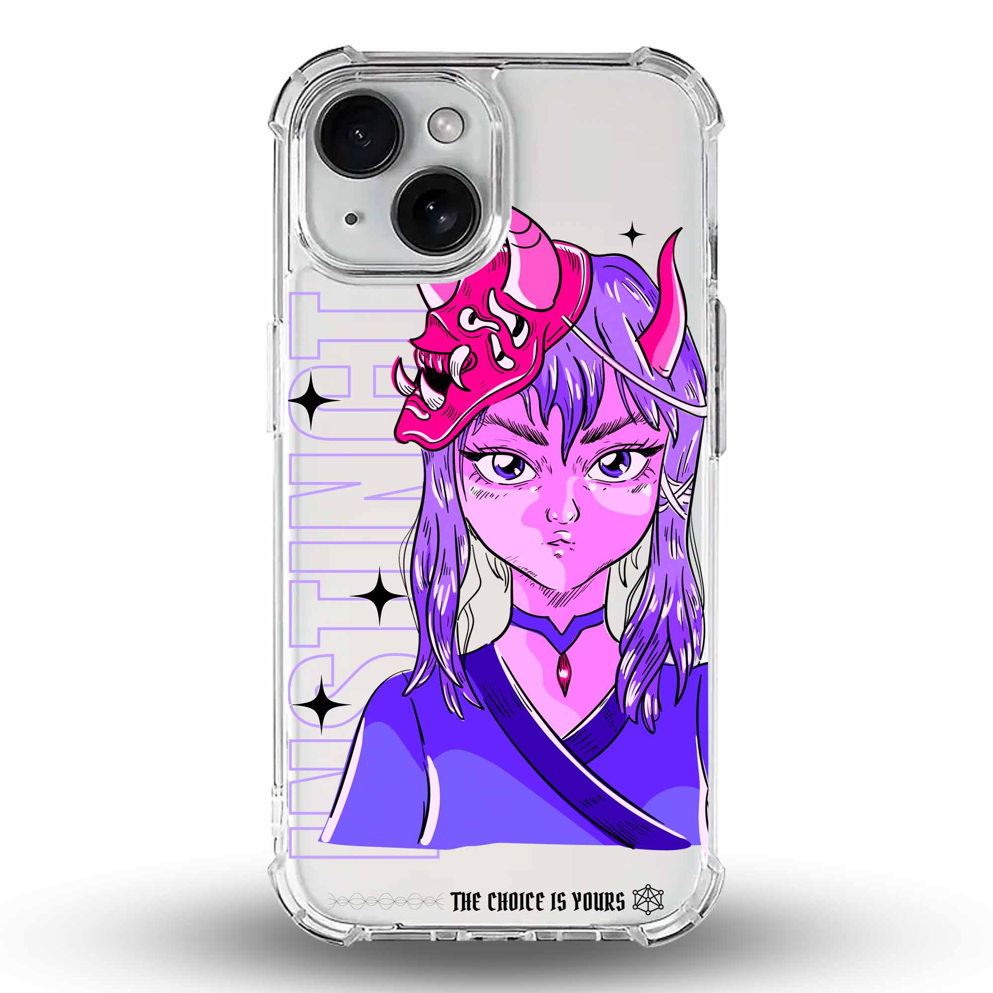 Instinct - Cover Trasparente Personalizzata (Rinforzata)