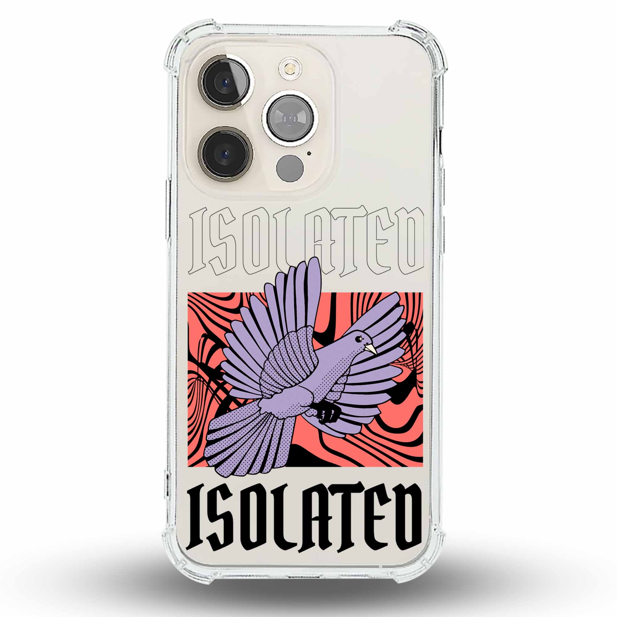 Isolated - Cover Trasparente Personalizzata (Rinforzata)