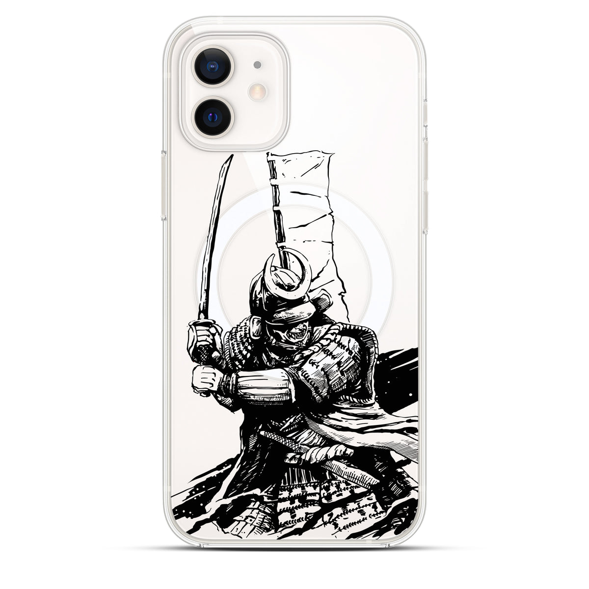 Kagemusha (影武者) - Cover MagSafe Trasparente Personalizzata