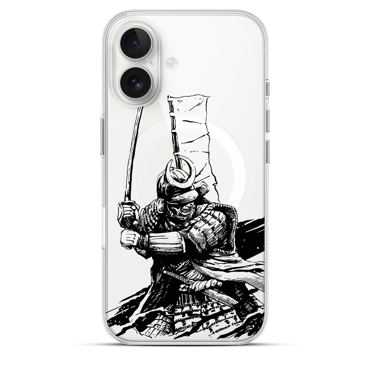 Kagemusha (影武者) - Cover MagSafe Trasparente Personalizzata