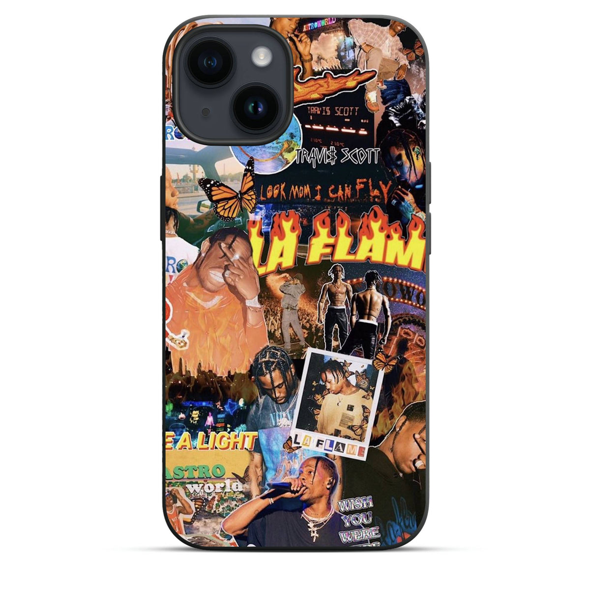 La Flame (Look Mom! I Can Fly) - Cover Monocolore Personalizzata
