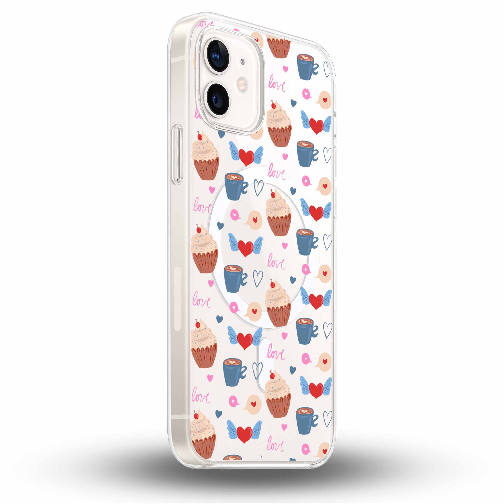 Breakfast is Love - Cover MagSafe Trasparente Personalizzata