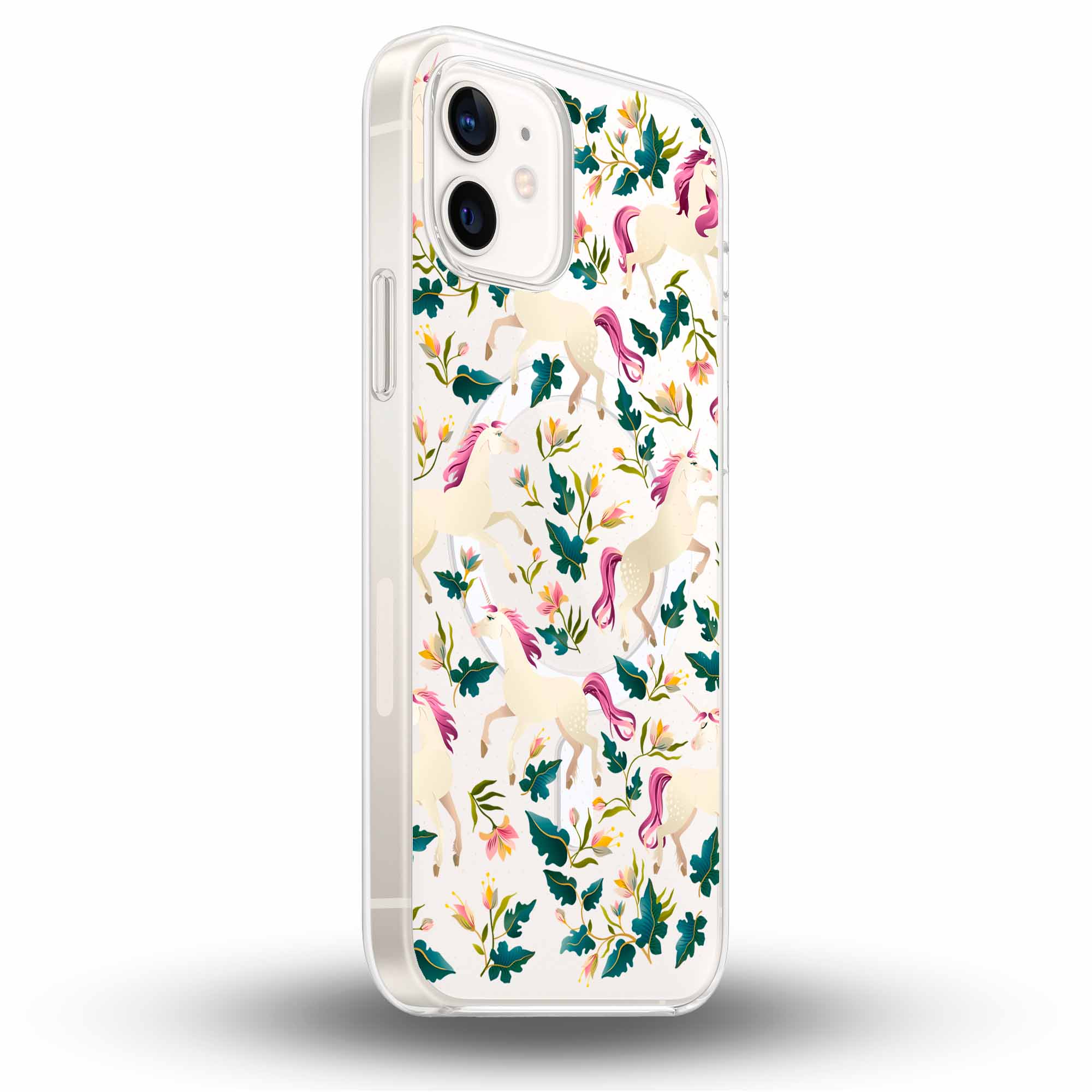Fairy Unicorns - Cover MagSafe Trasparente Personalizzata