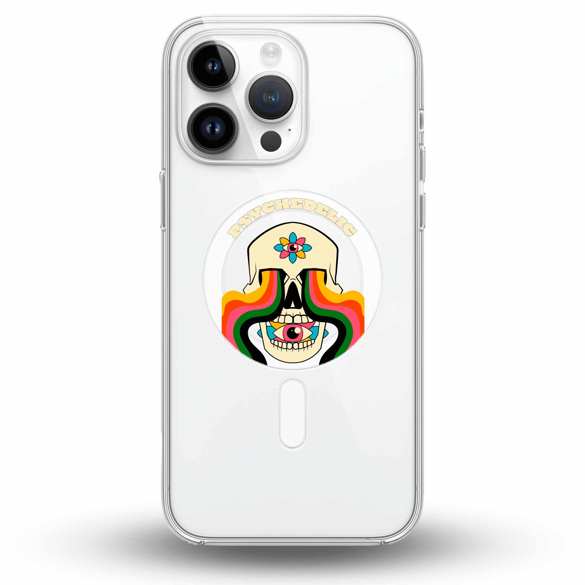 Inner Bloom - Cover MagSafe Trasparente Personalizzata