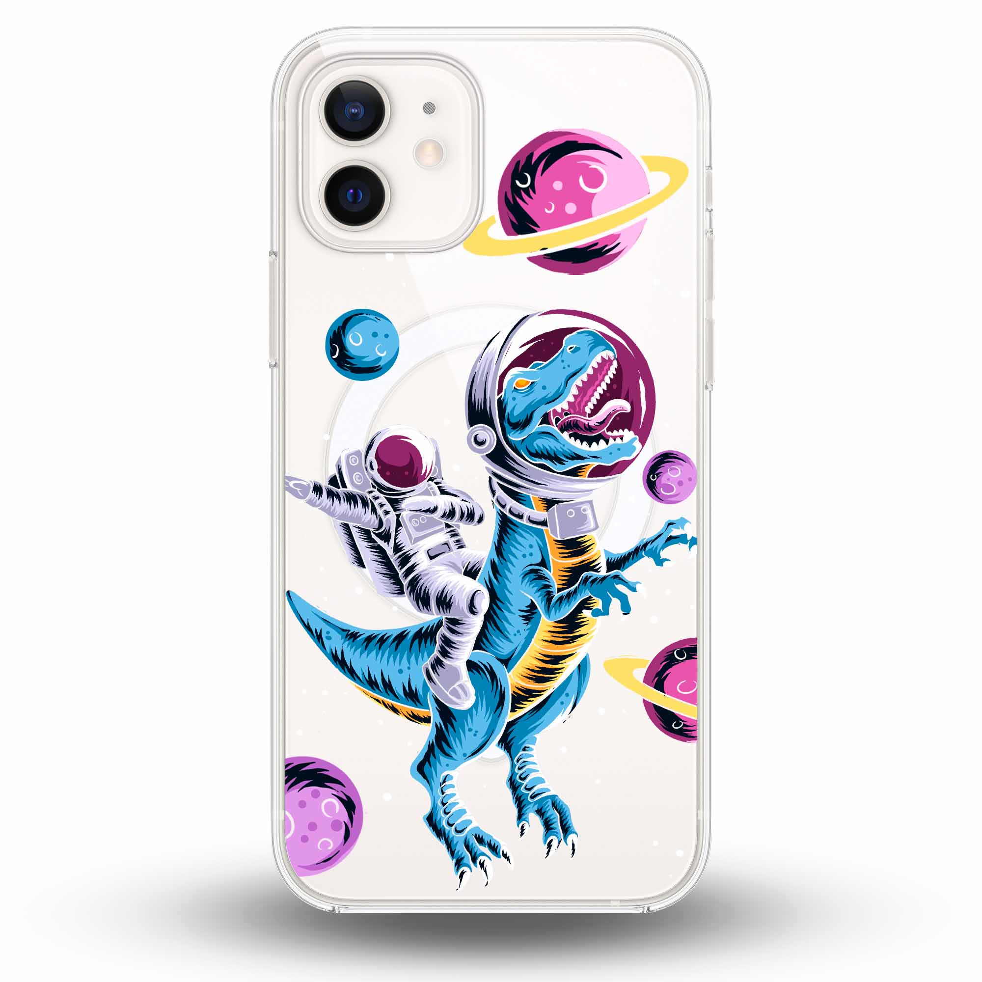 Space Cowboy - Cover MagSafe Trasparente Personalizzata