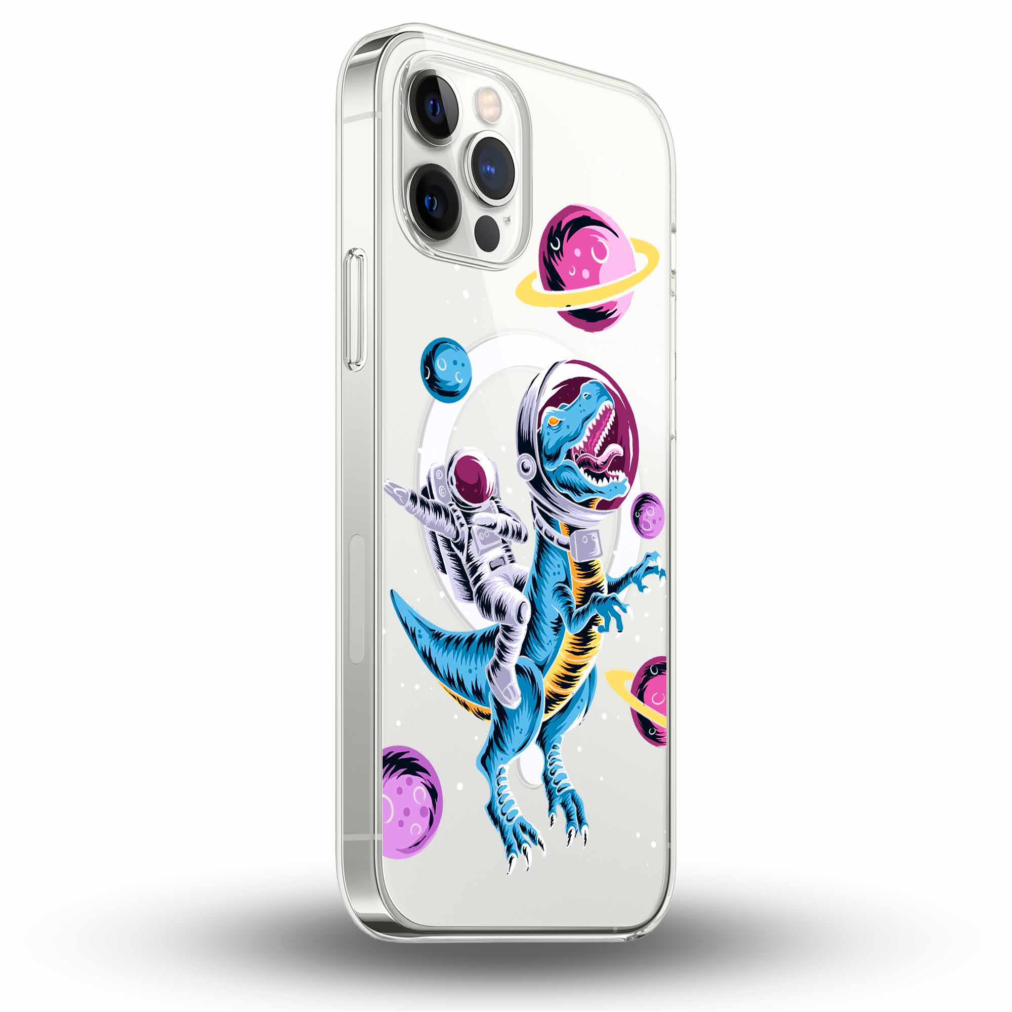 Space Cowboy - Cover MagSafe Trasparente Personalizzata