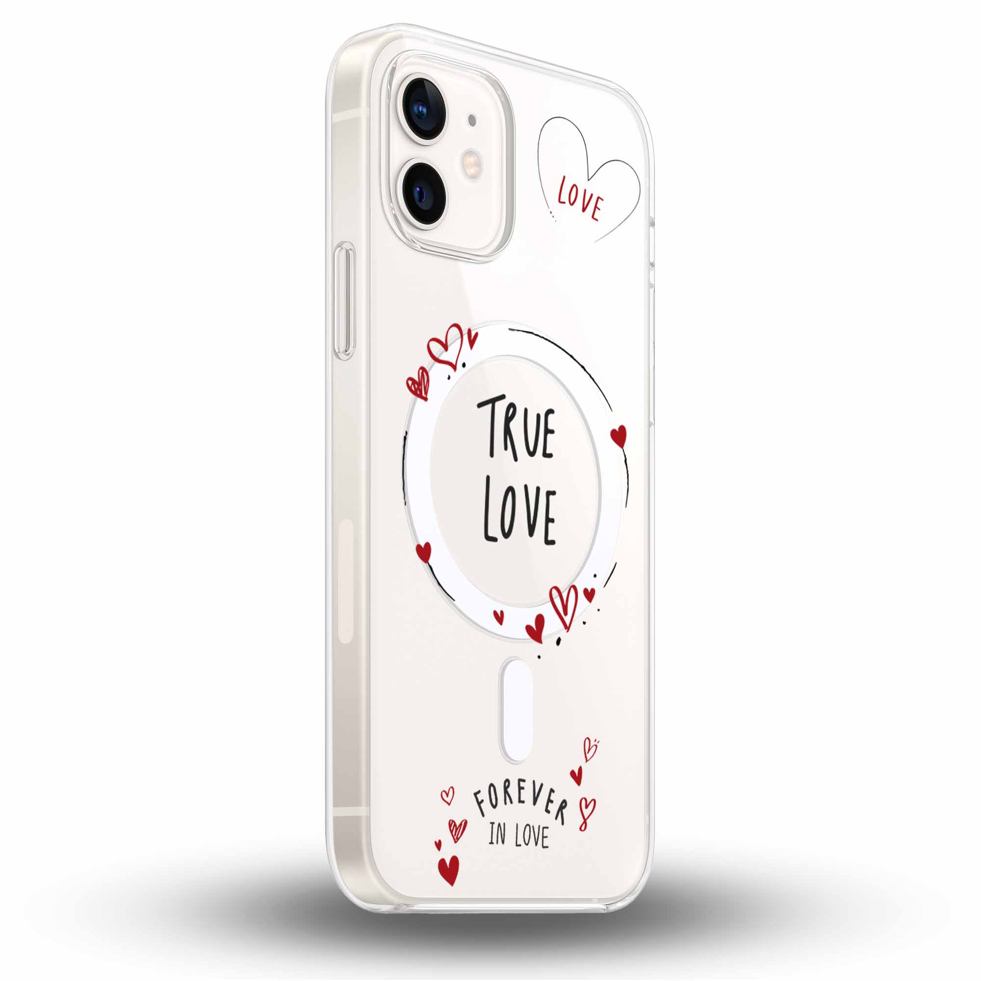 True Lines Lite - Cover MagSafe Trasparente Personalizzata