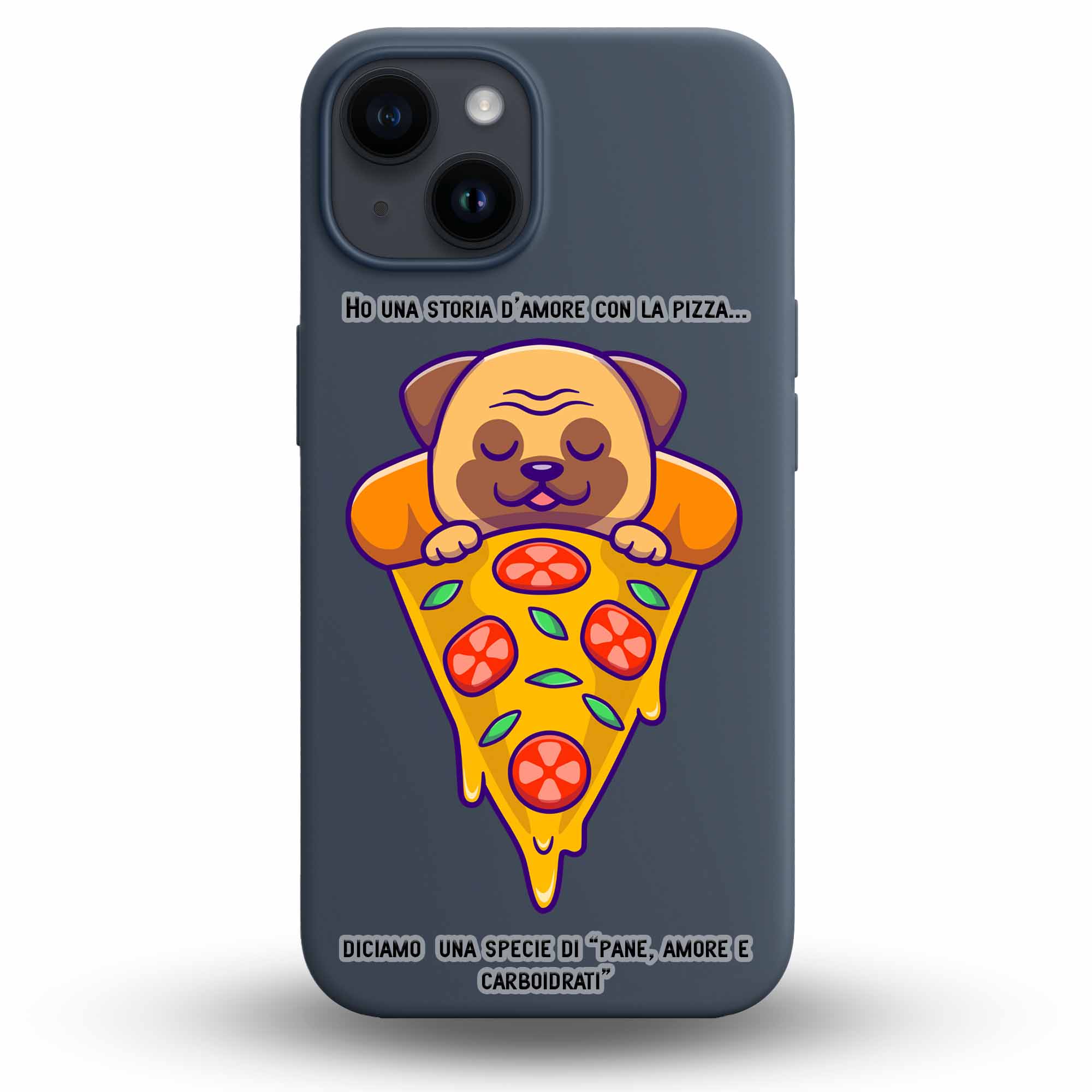 Pizza Dream - Cover Monocolore Personalizzata
