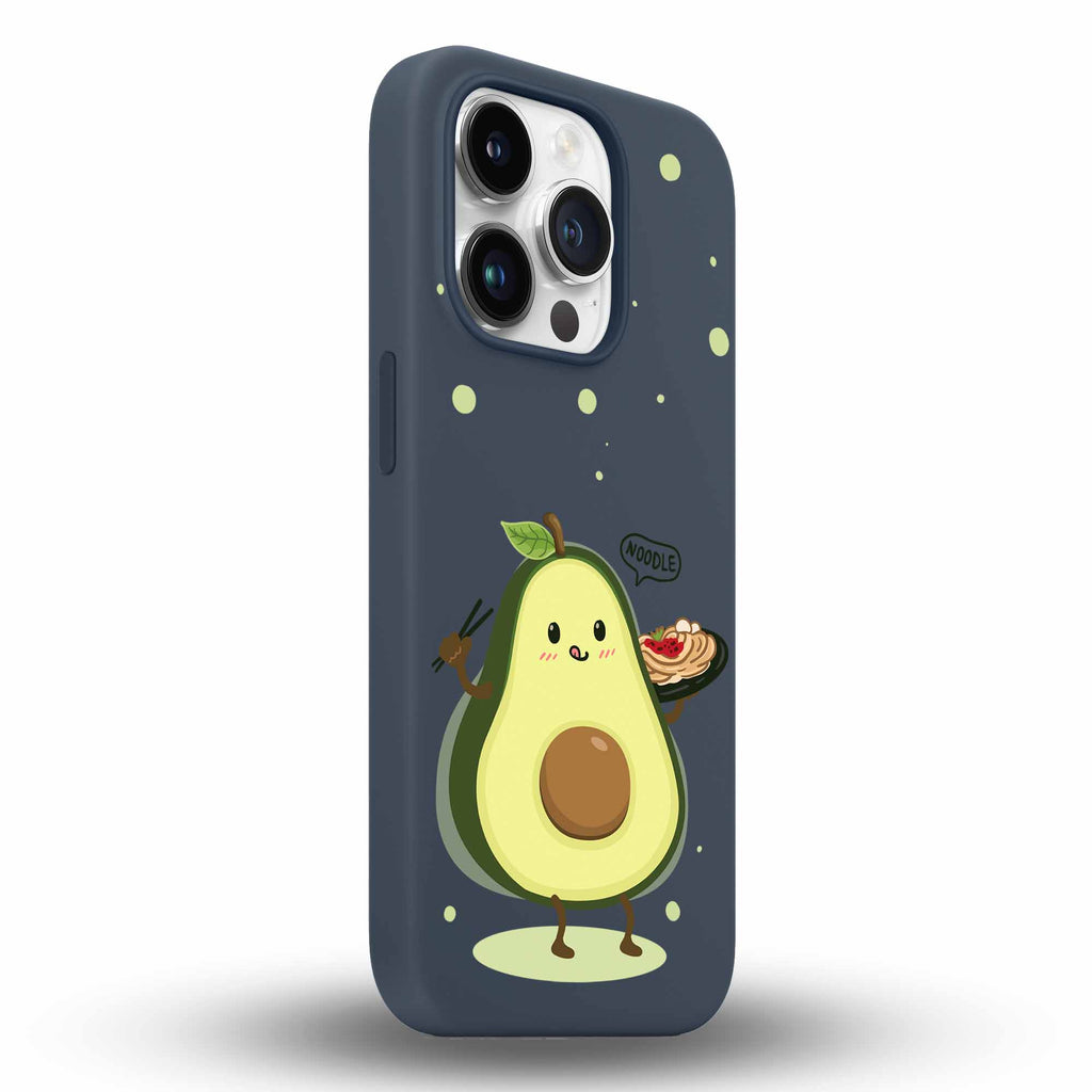 Avocado & Noodles - Cover Monocolore Personalizzata