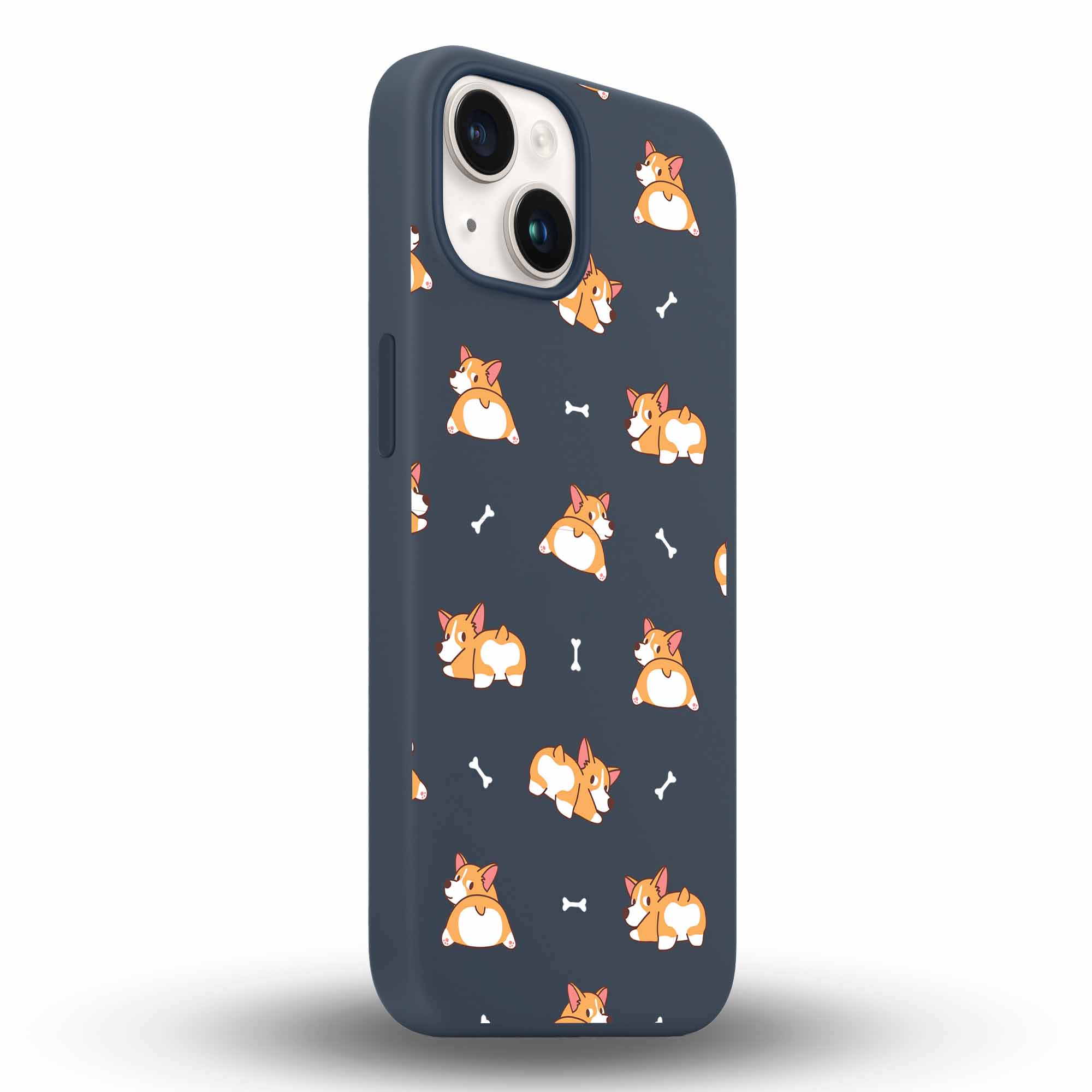 Cute Corgis - Cover Monocolore Personalizzata