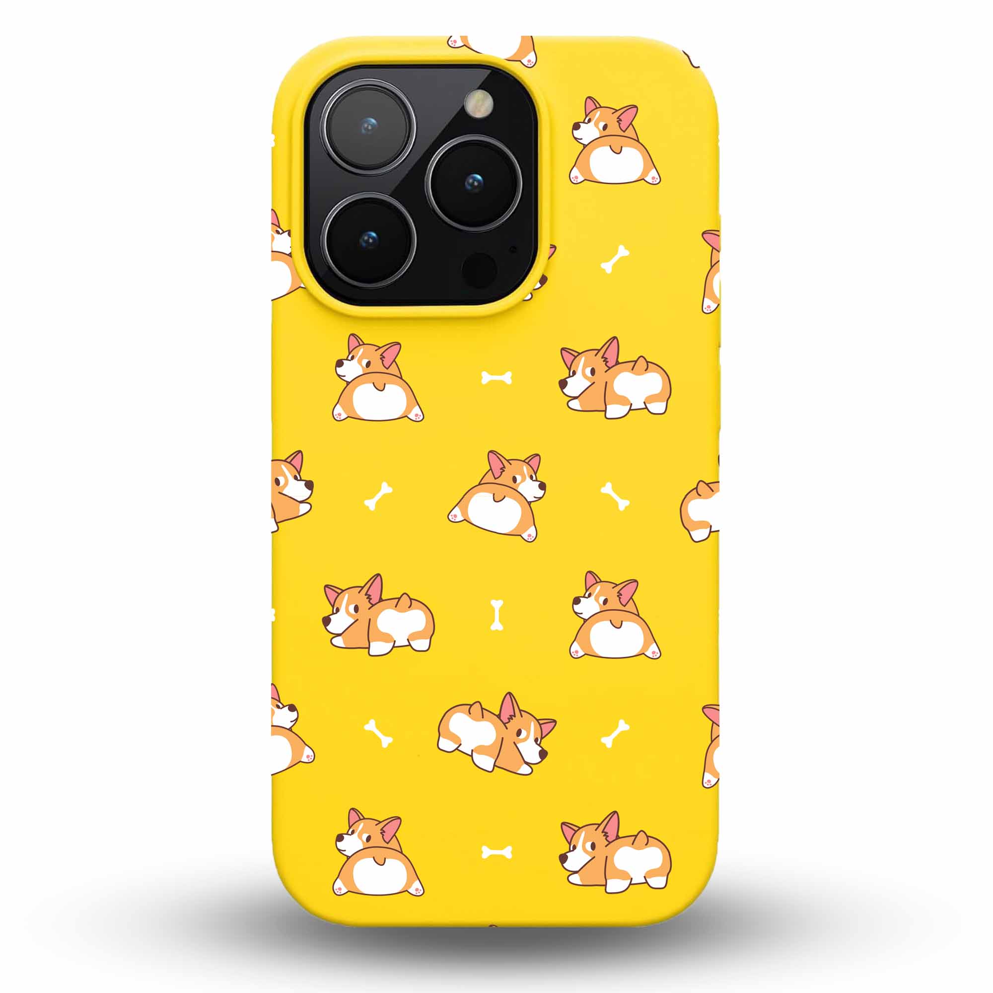 Cute Corgis - Cover Monocolore Personalizzata