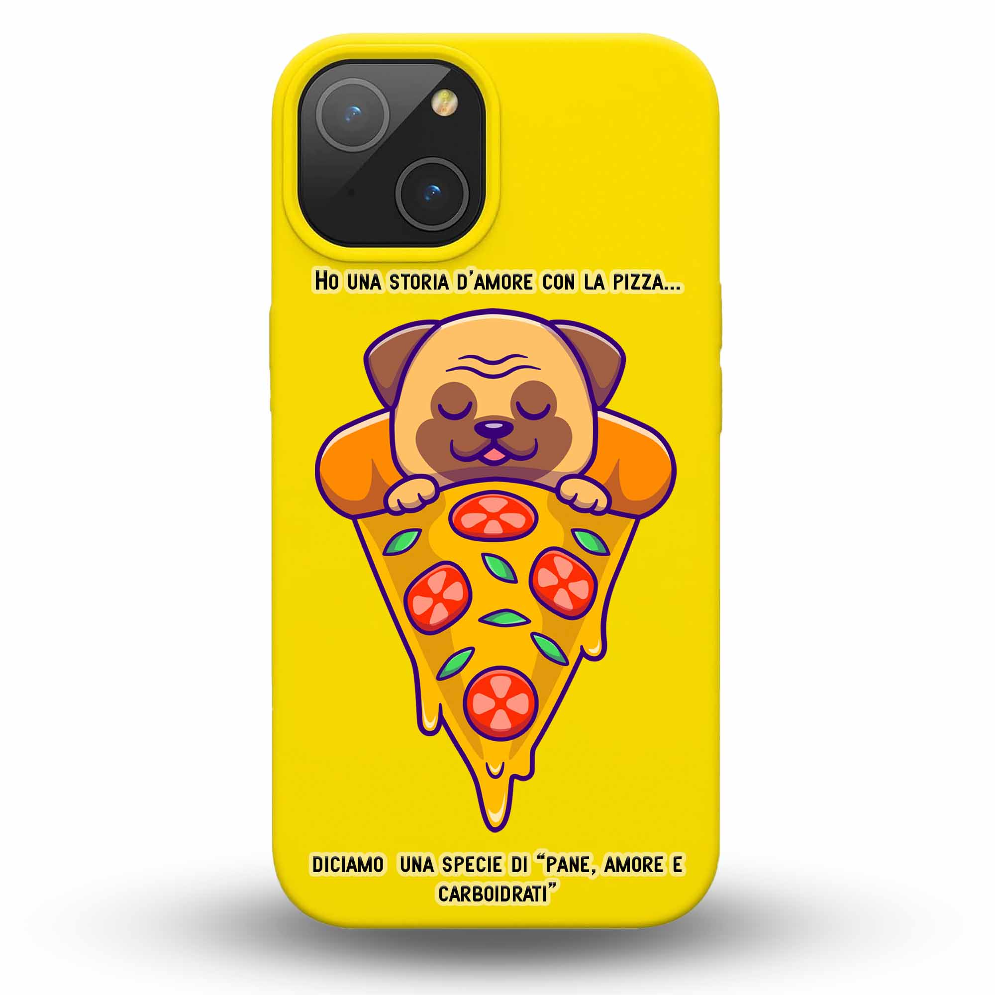 Pizza Dream - Cover Monocolore Personalizzata