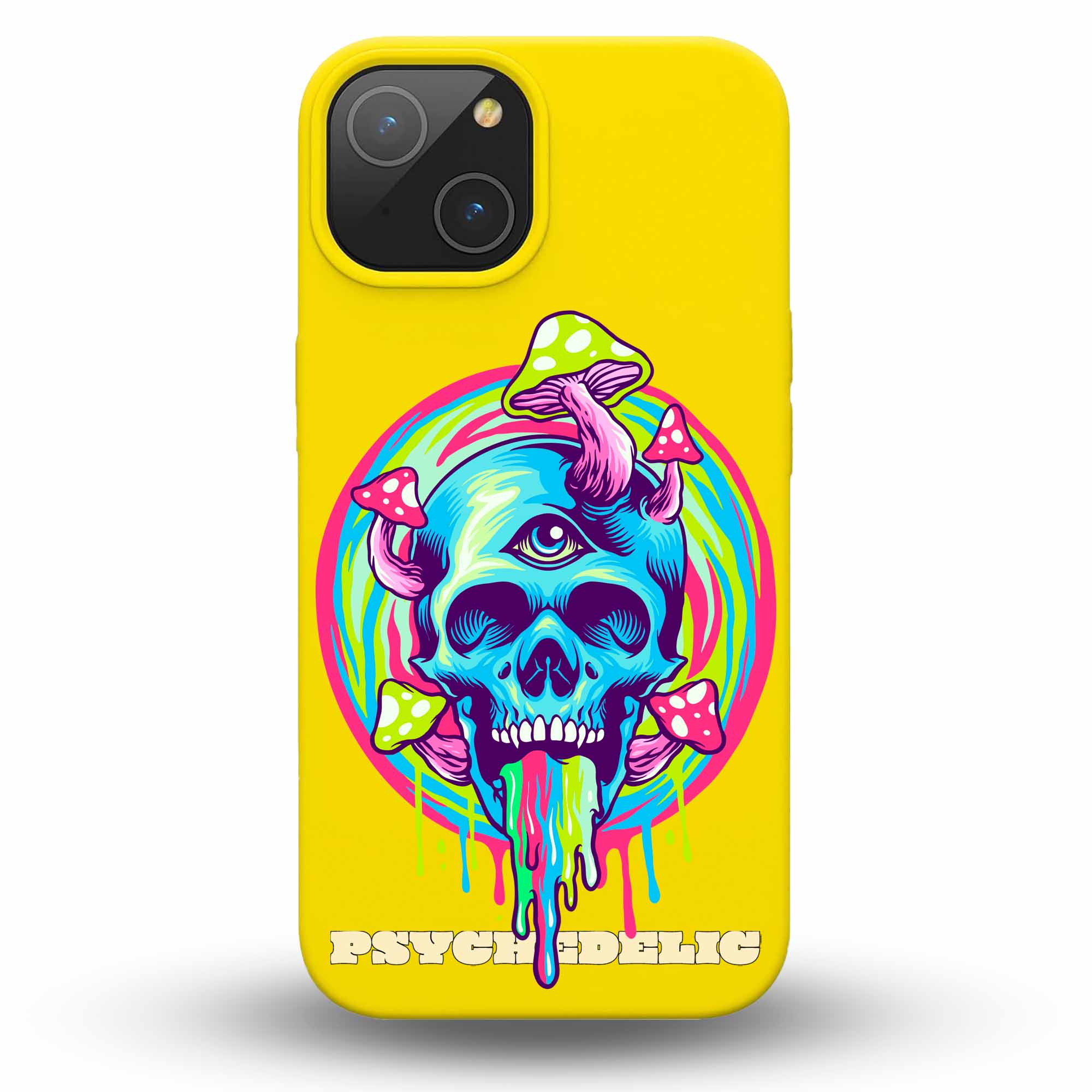Shroomed Skull - Cover Monocolore Personalizzata