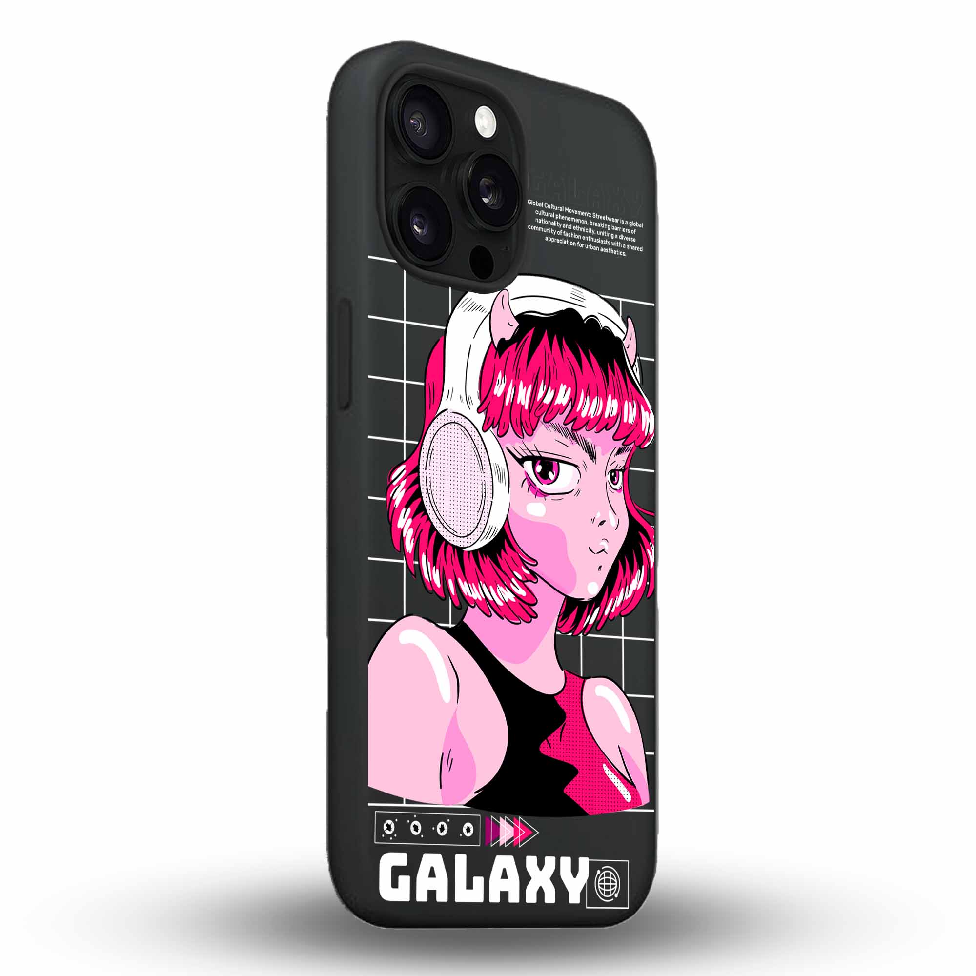 Galaxy - Cover Monocolore Personalizzata
