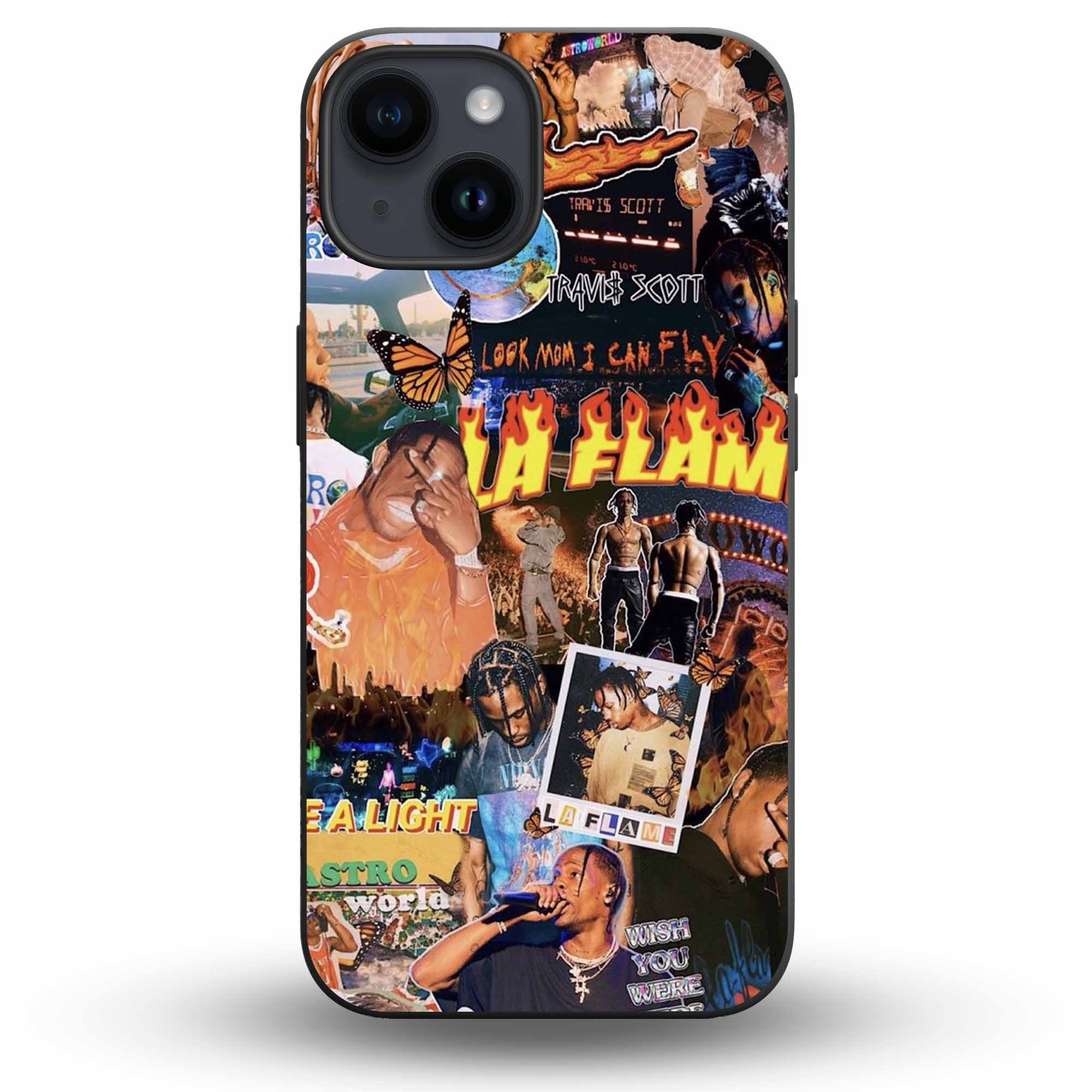 La Flame (Look Mom! I Can Fly) - Cover Monocolore Personalizzata