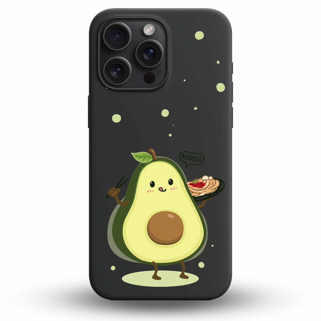 Avocado & Noodles - Cover Monocolore Personalizzata