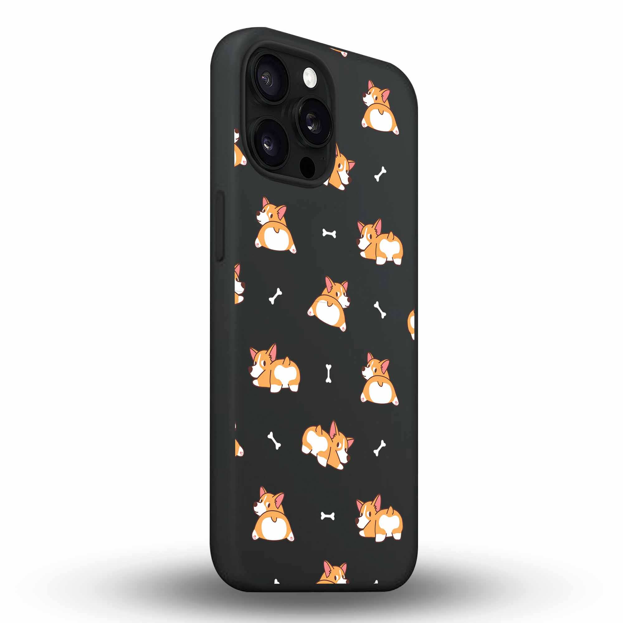 Cute Corgis - Cover Monocolore Personalizzata