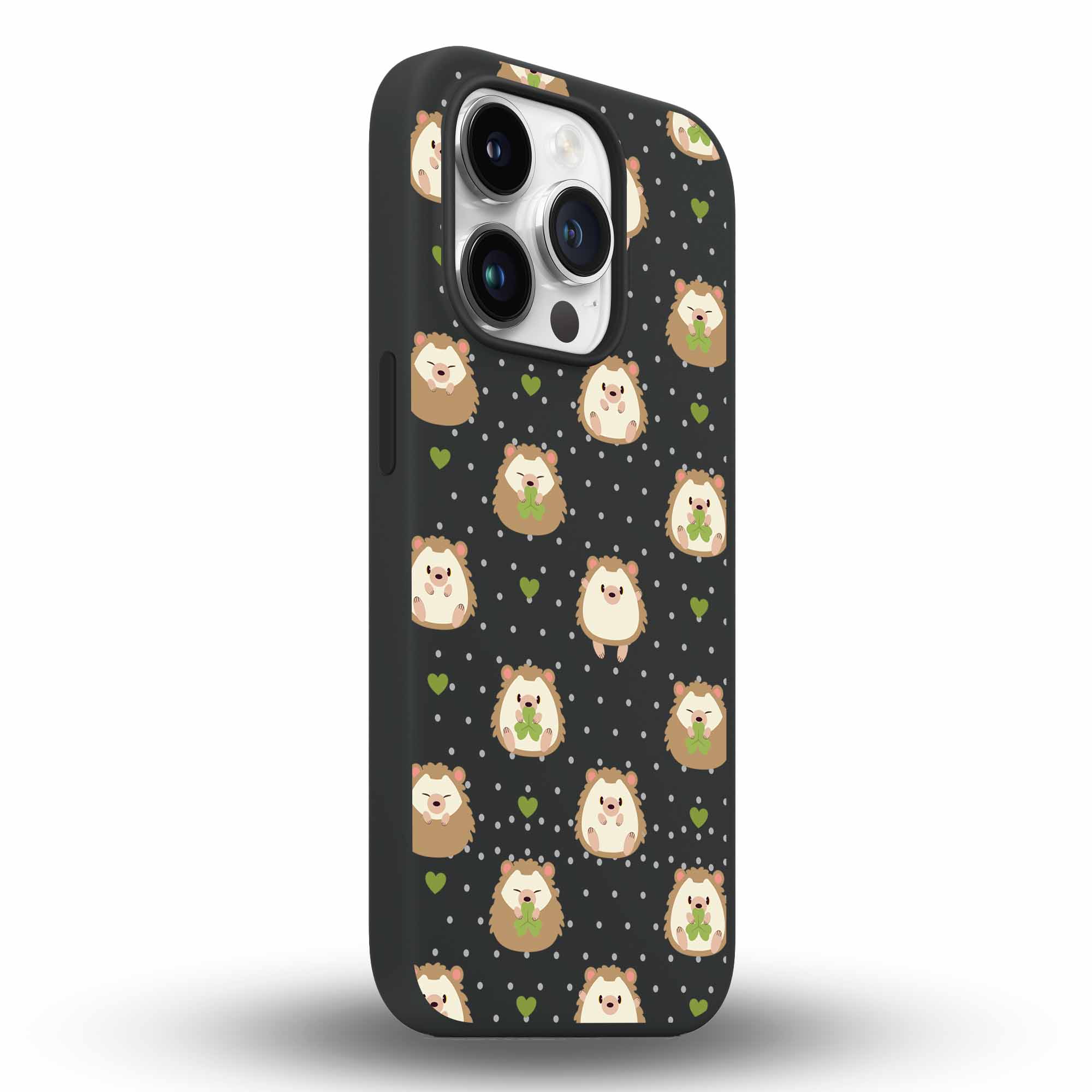Lovely Hedgehogs - Cover Monocolore Personalizzata
