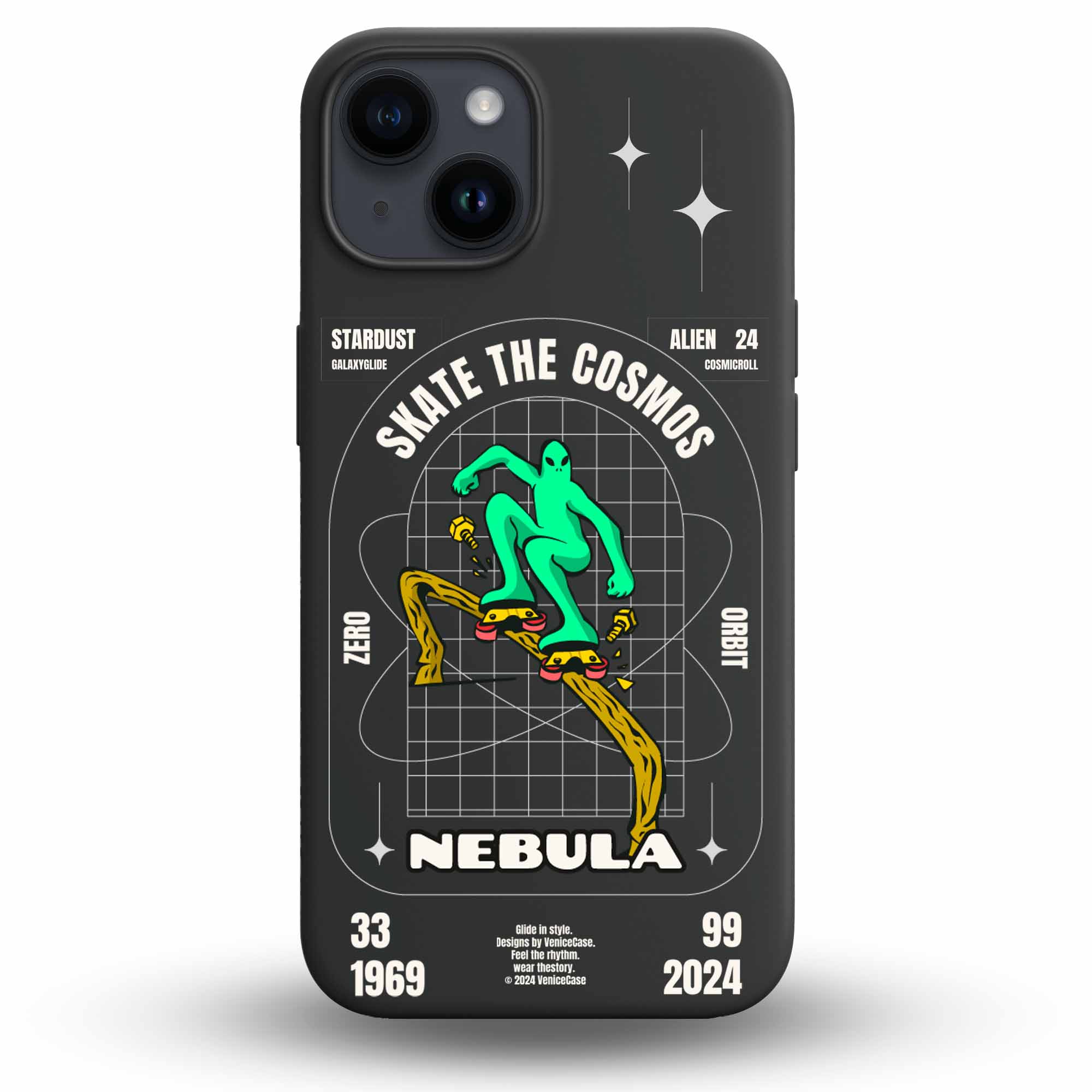 Skate The Cosmos - Cover Monocolore Personalizzata