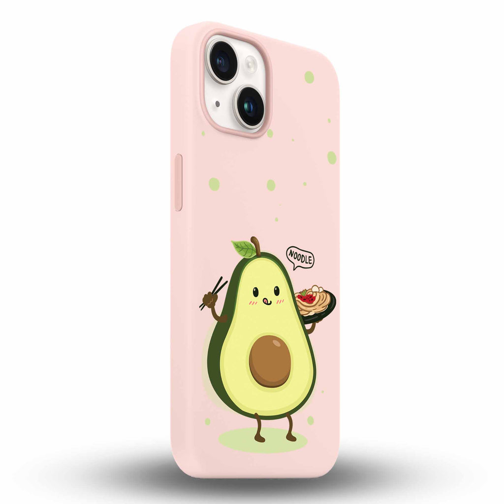Avocado & Noodles - Cover Monocolore Personalizzata