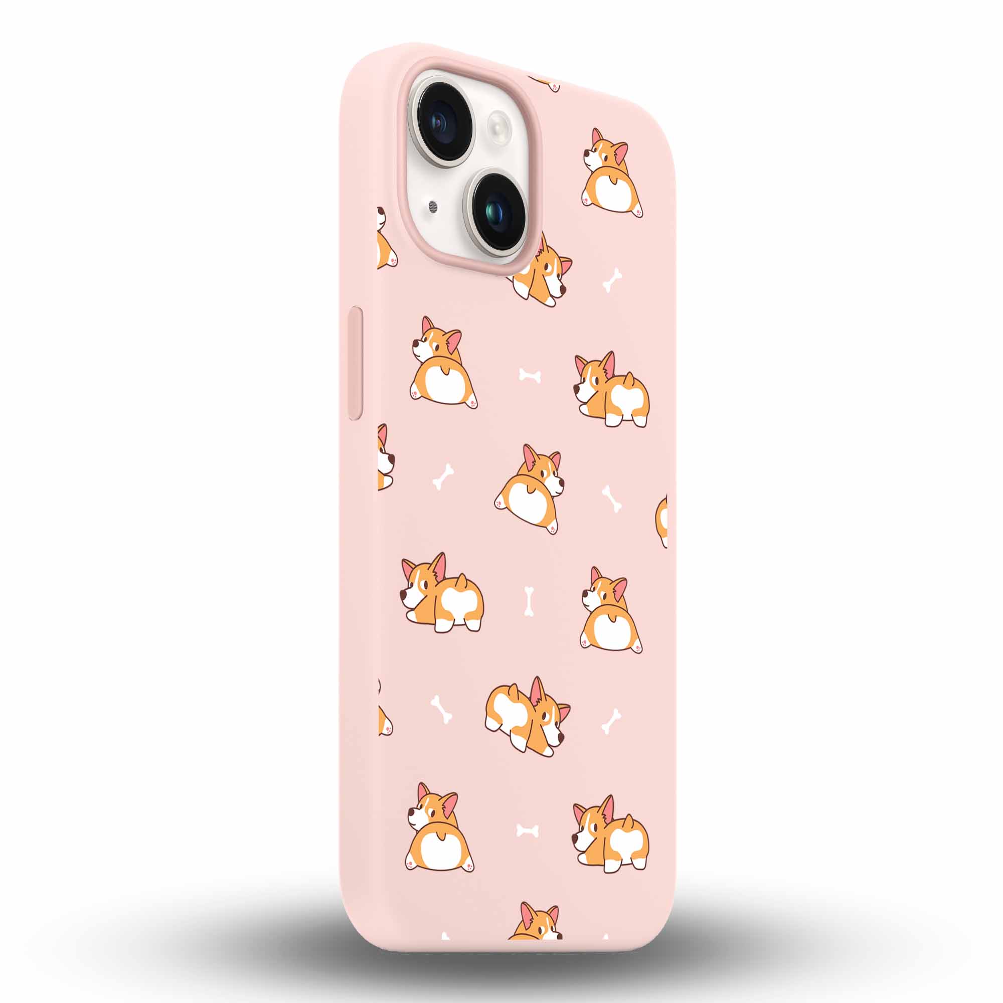 Cute Corgis - Cover Monocolore Personalizzata