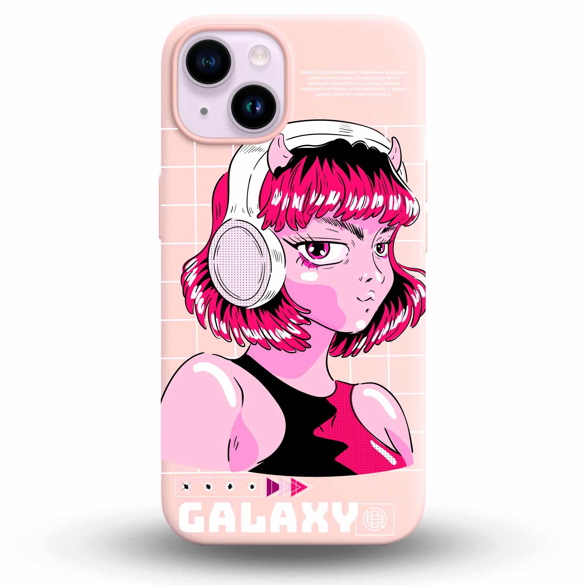 Galaxy - Cover Monocolore Personalizzata