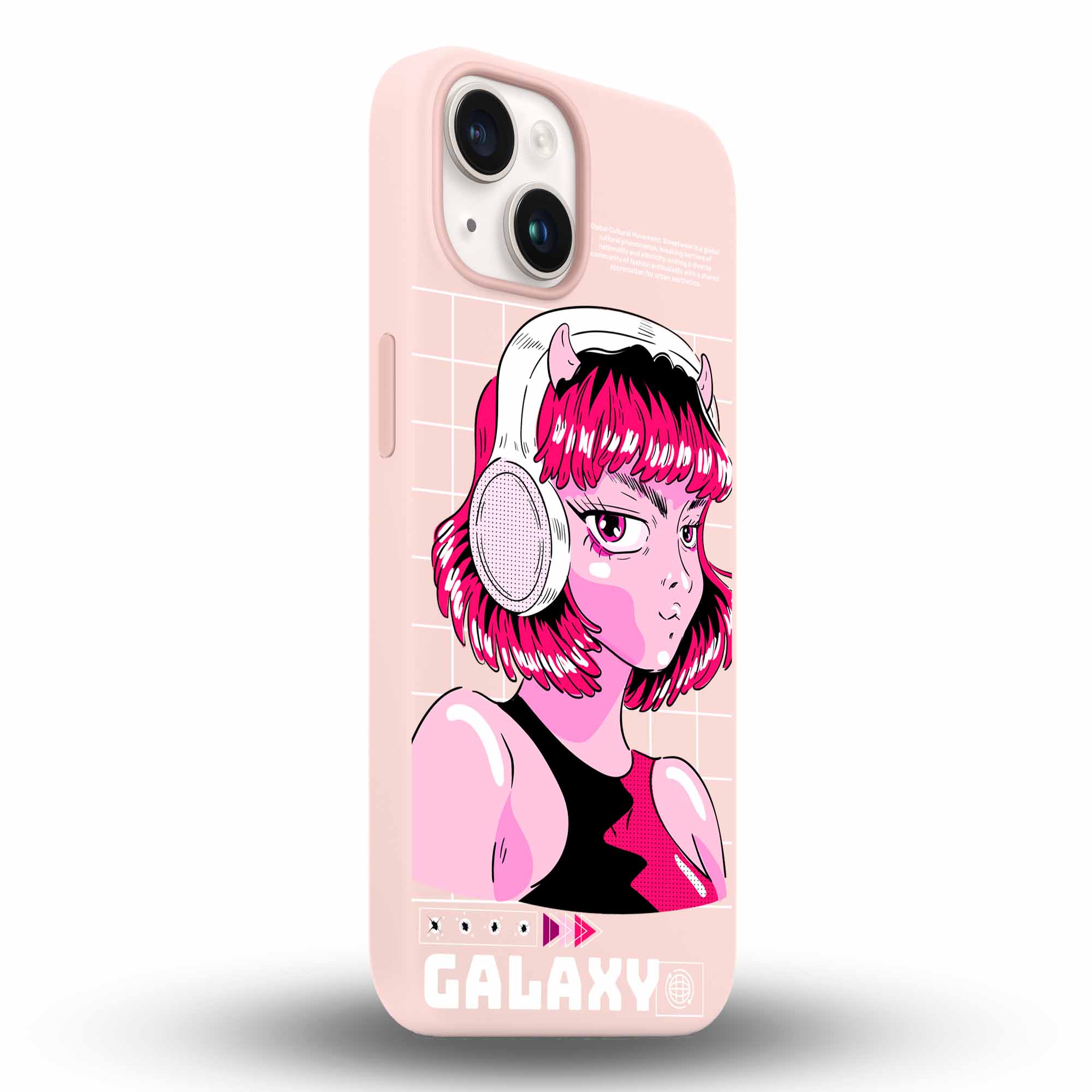Galaxy - Cover Monocolore Personalizzata