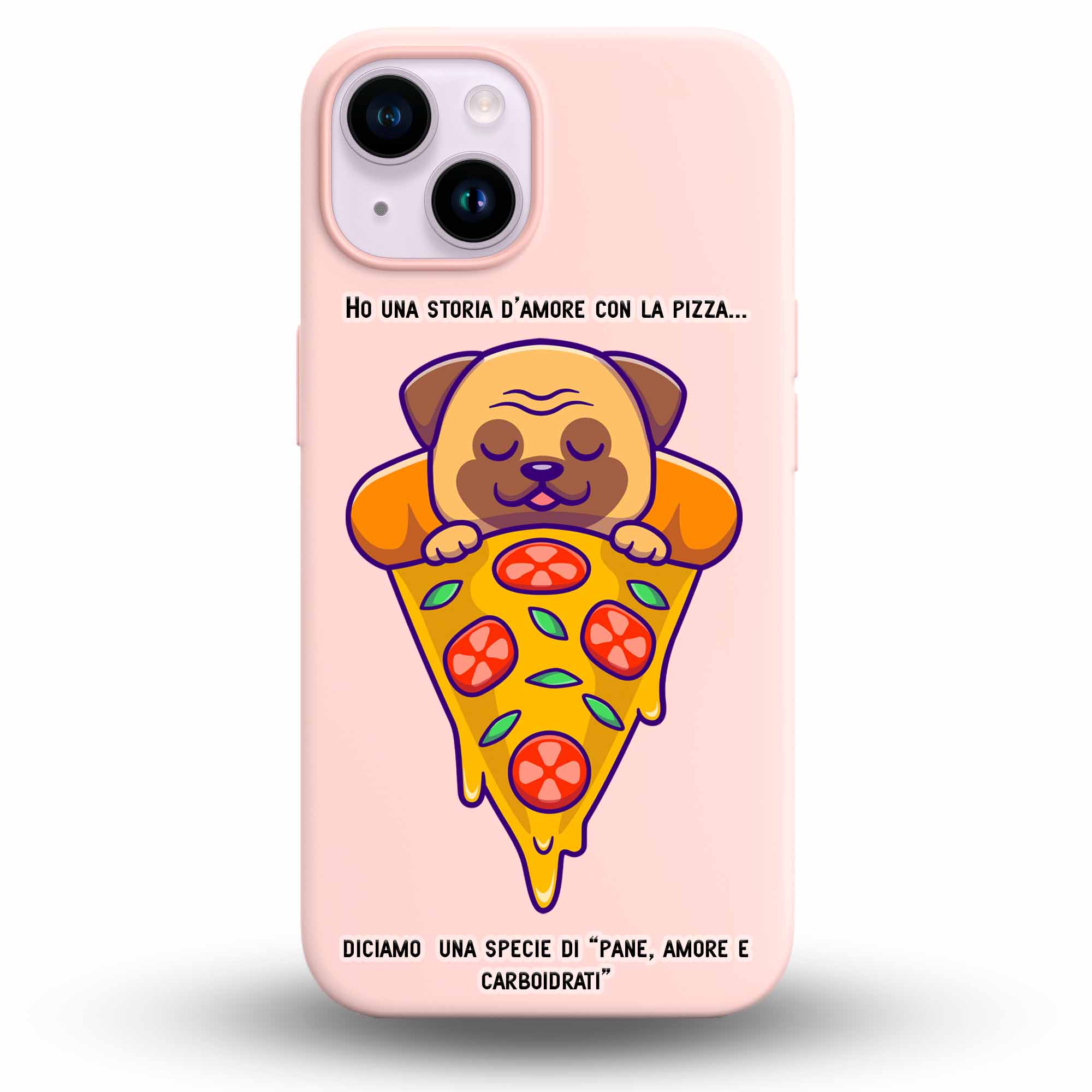 Pizza Dream - Cover Monocolore Personalizzata